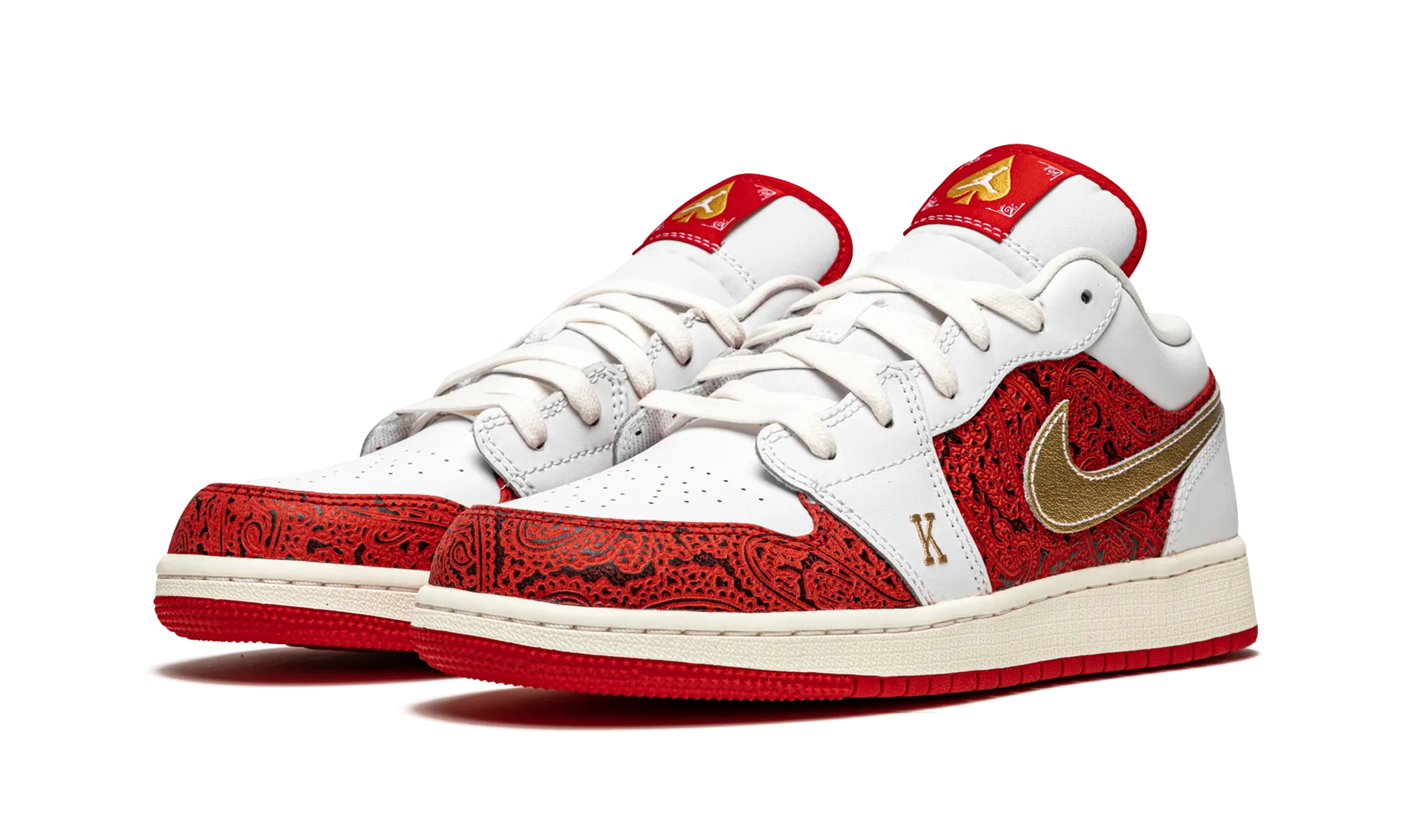 Every Fit hybrid design Air Jordan 1 Low SE GS "Spades"