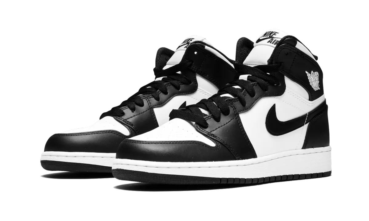 Air Jordan 1 Retro High OG GS "Black White" Everyday Pace
