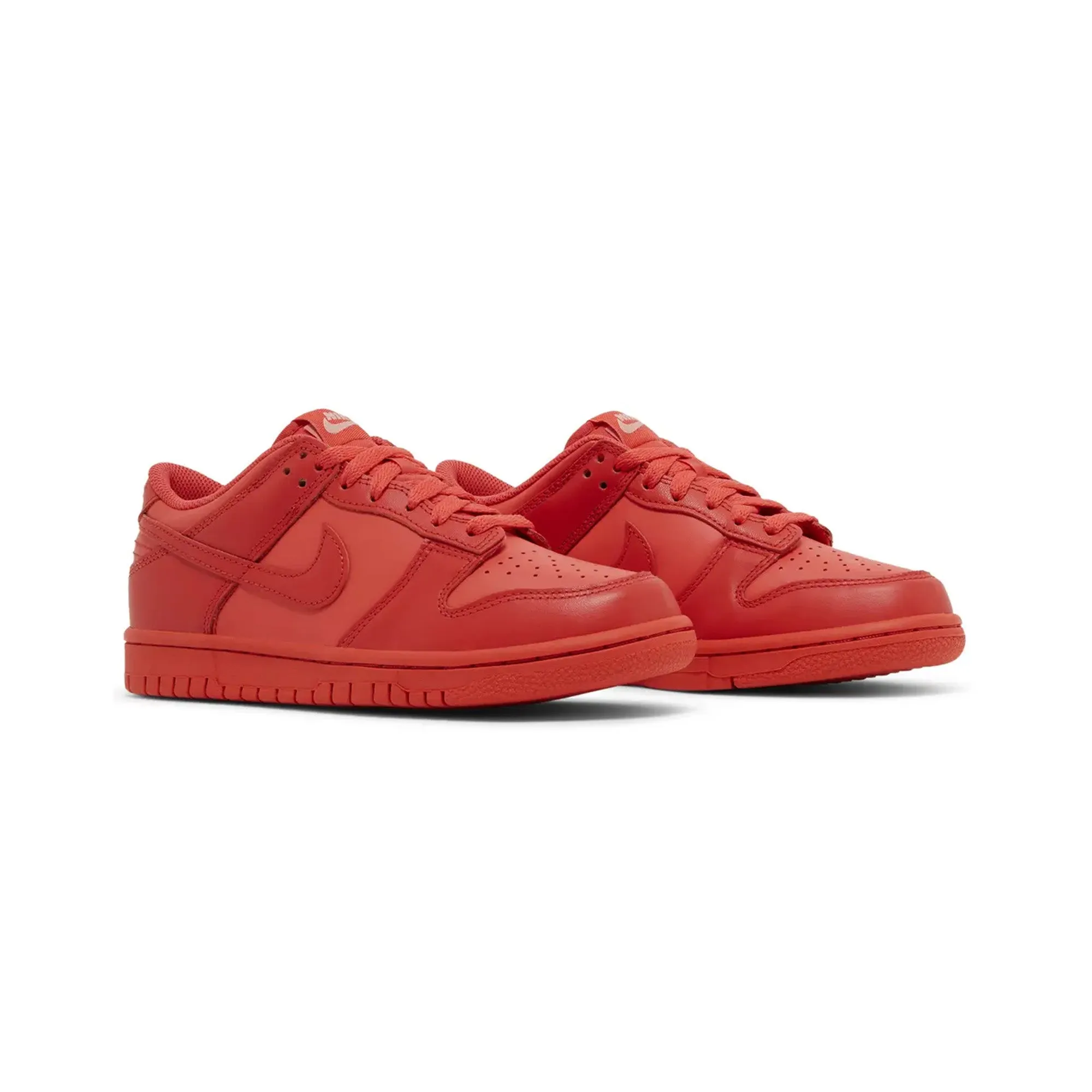 Ultra Breathable Upper Every Fit Nike Dunk Low 'Track Red' GS (2023)