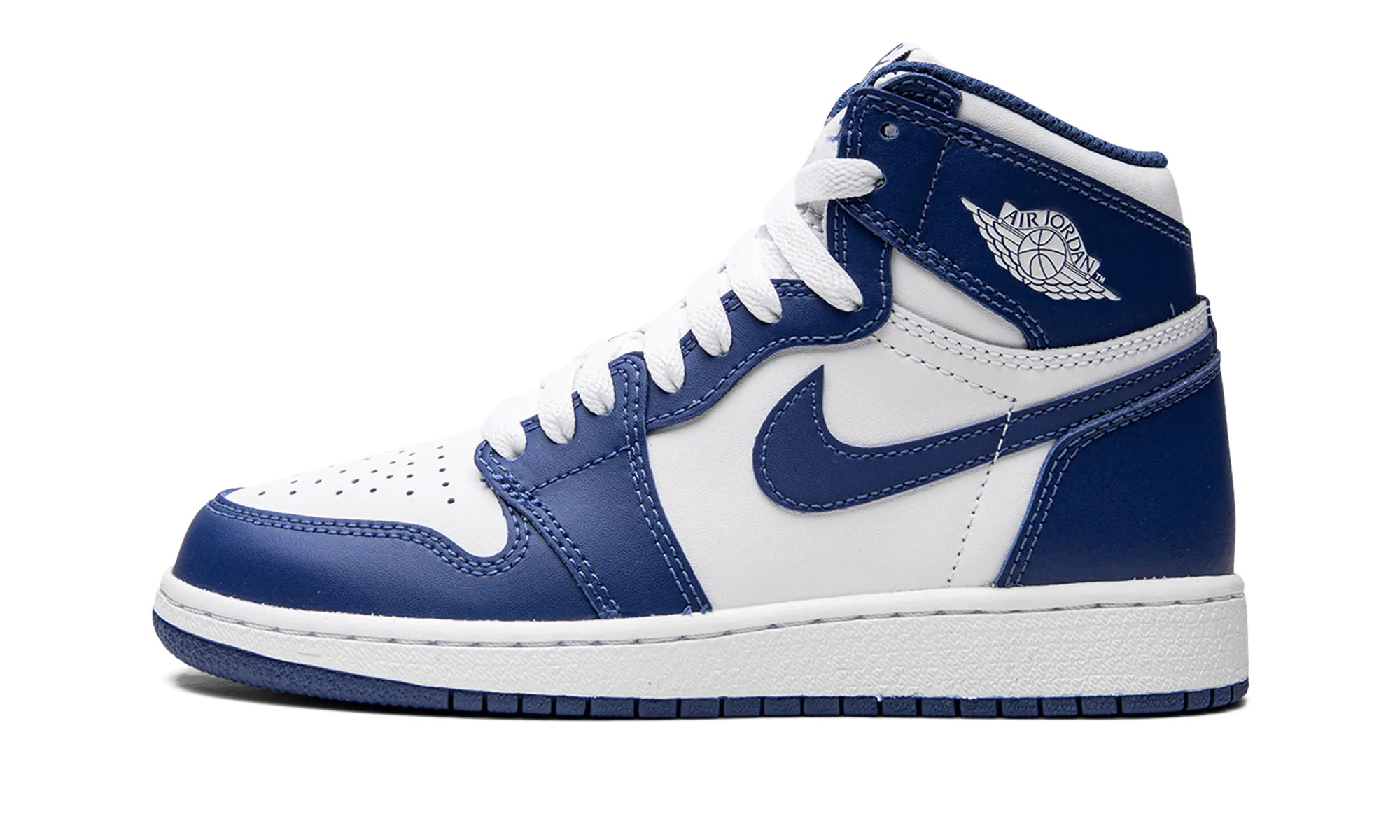 Motion Style Easy Fit Air Jordan 1 Retro High OG GS "Storm Blue"