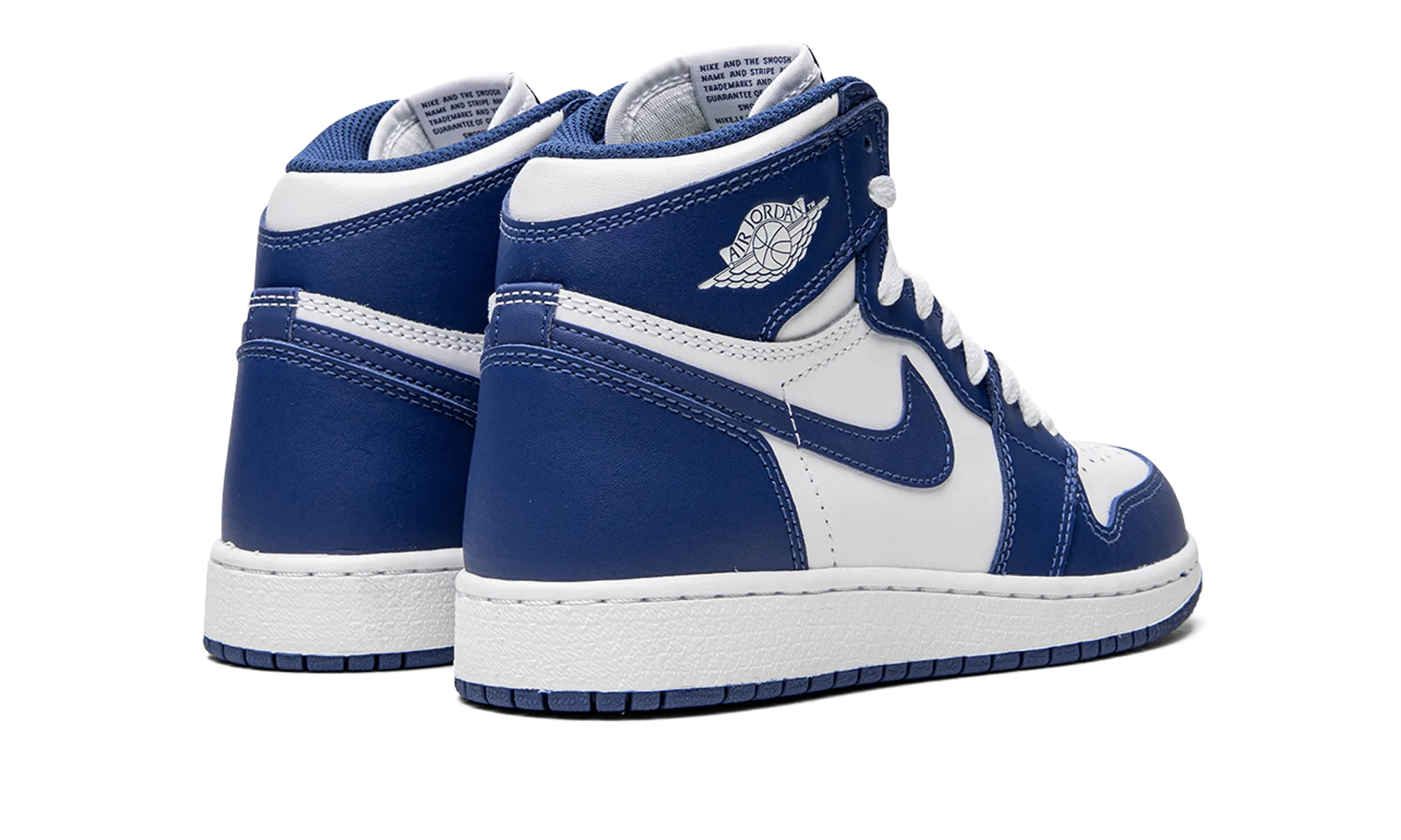 Low   Top Style Easy Go Air Jordan 1 Retro High OG GS "Storm Blue"