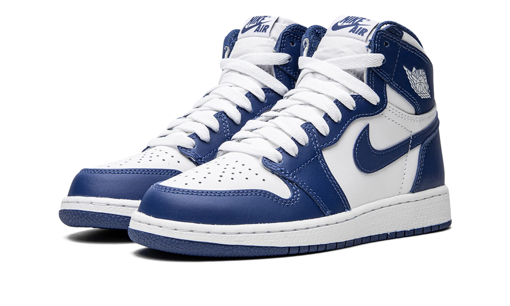 Air Jordan 1 Retro High OG GS "Storm Blue" Flexible Torsion Bar Urban Explorer