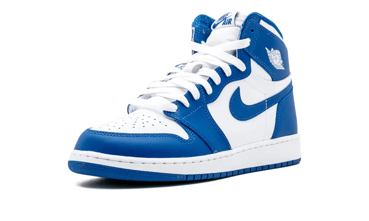 Neutral Tones Outdoor Fashion Air Jordan 1 Retro High OG GS "Storm Blue"