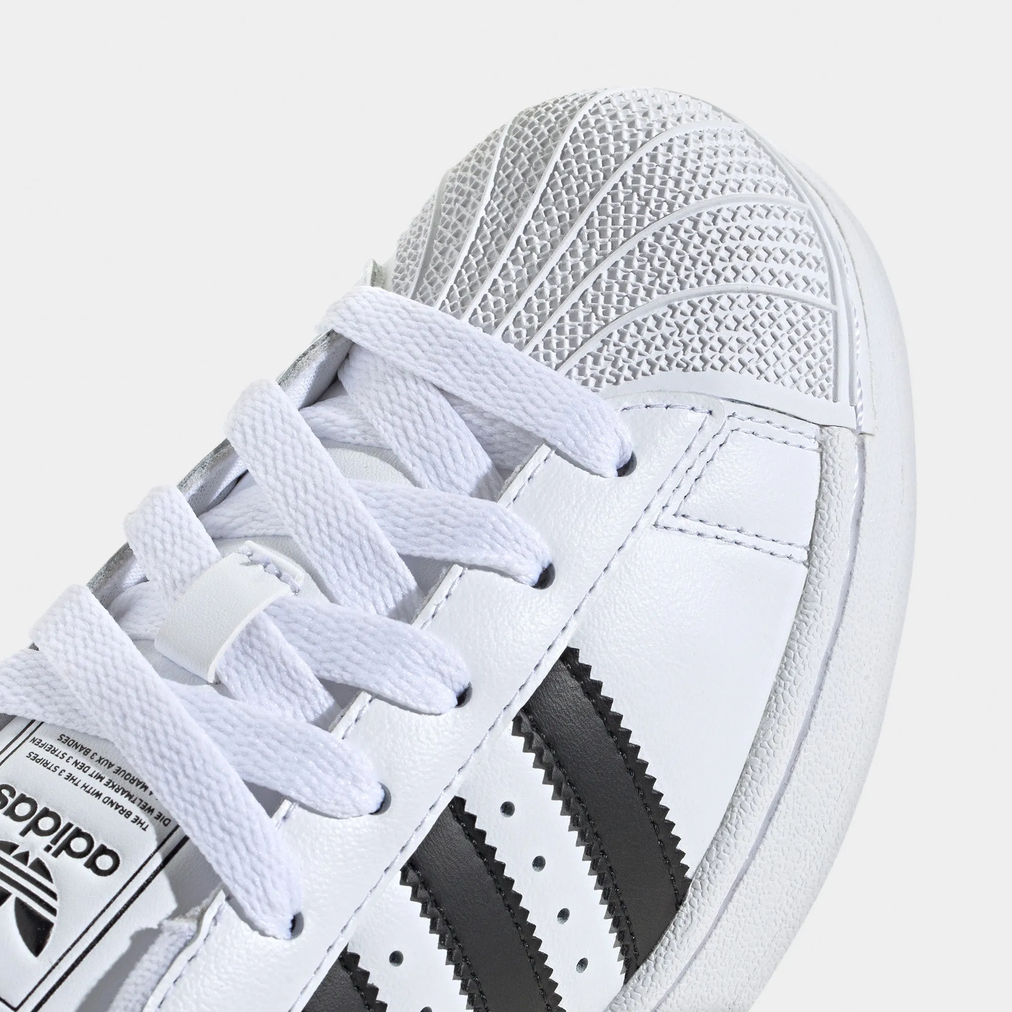 Grip Technology adidas Juniors' Superstar II Footwear White / Core Black