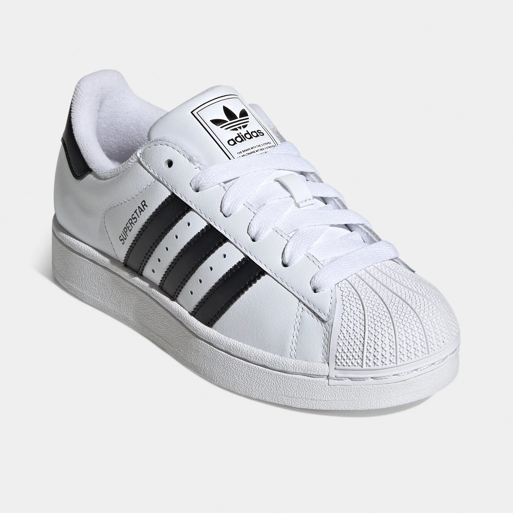 adidas Juniors' Superstar II Footwear White / Core Black Premium Sole