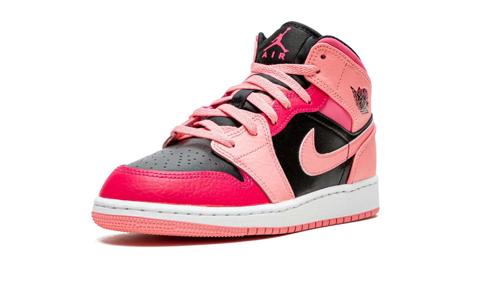 Smooth Design Gym Approved Air Jordan 1 Mid GS "Coral Chalk"