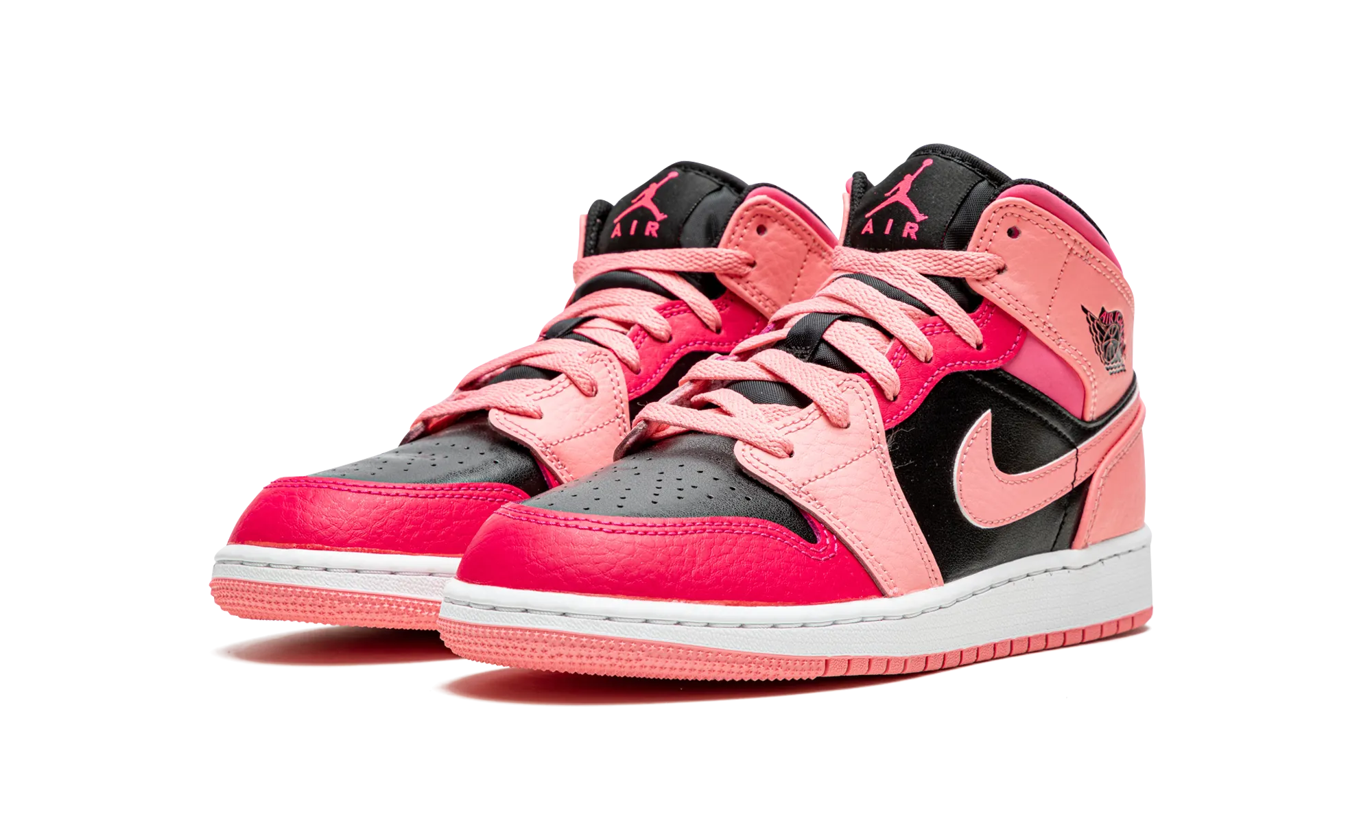 Versatile Air Jordan 1 Mid GS "Coral Chalk"