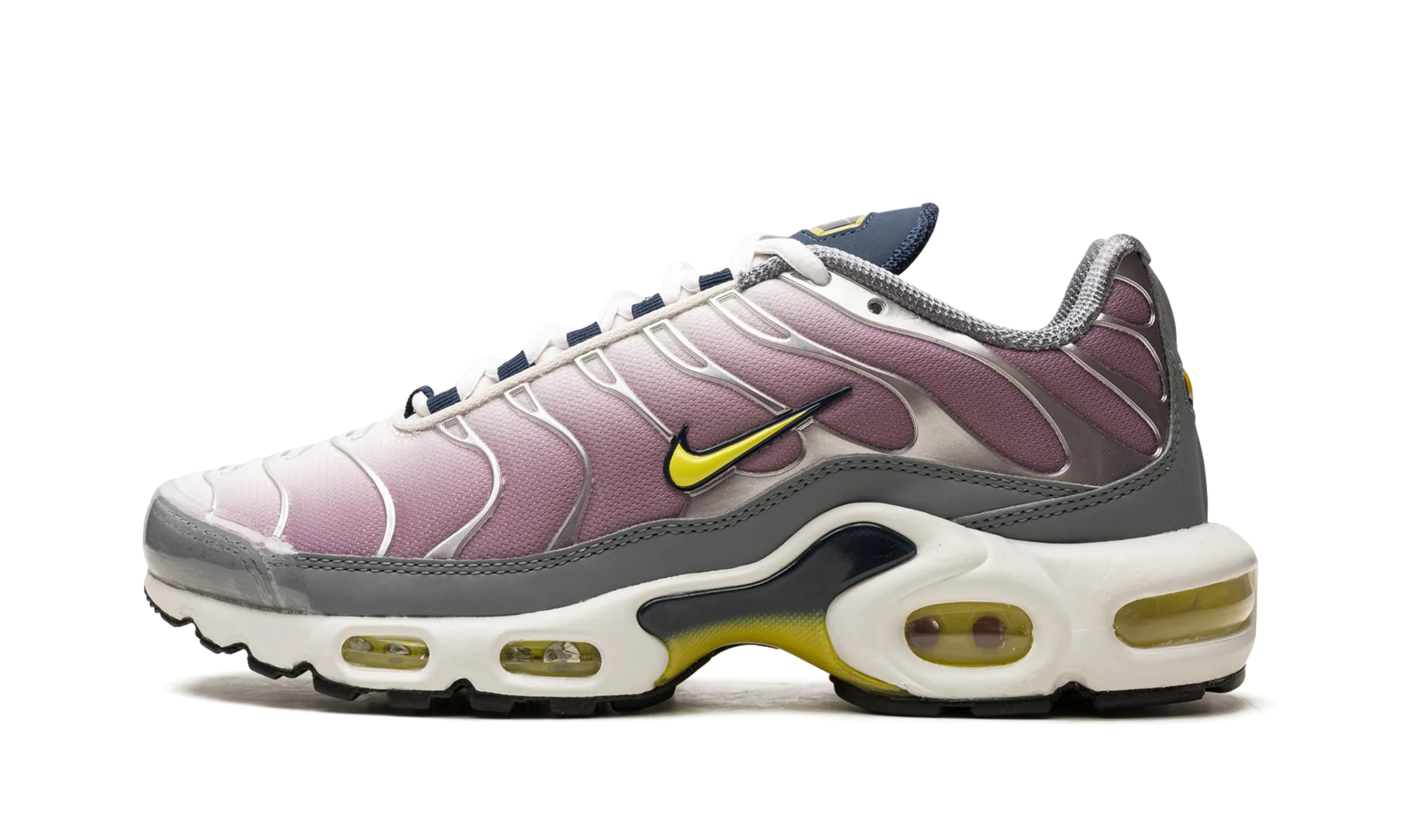 heel - strike shoe response AIR MAX PLUS WMNS "VIOLET DUST"