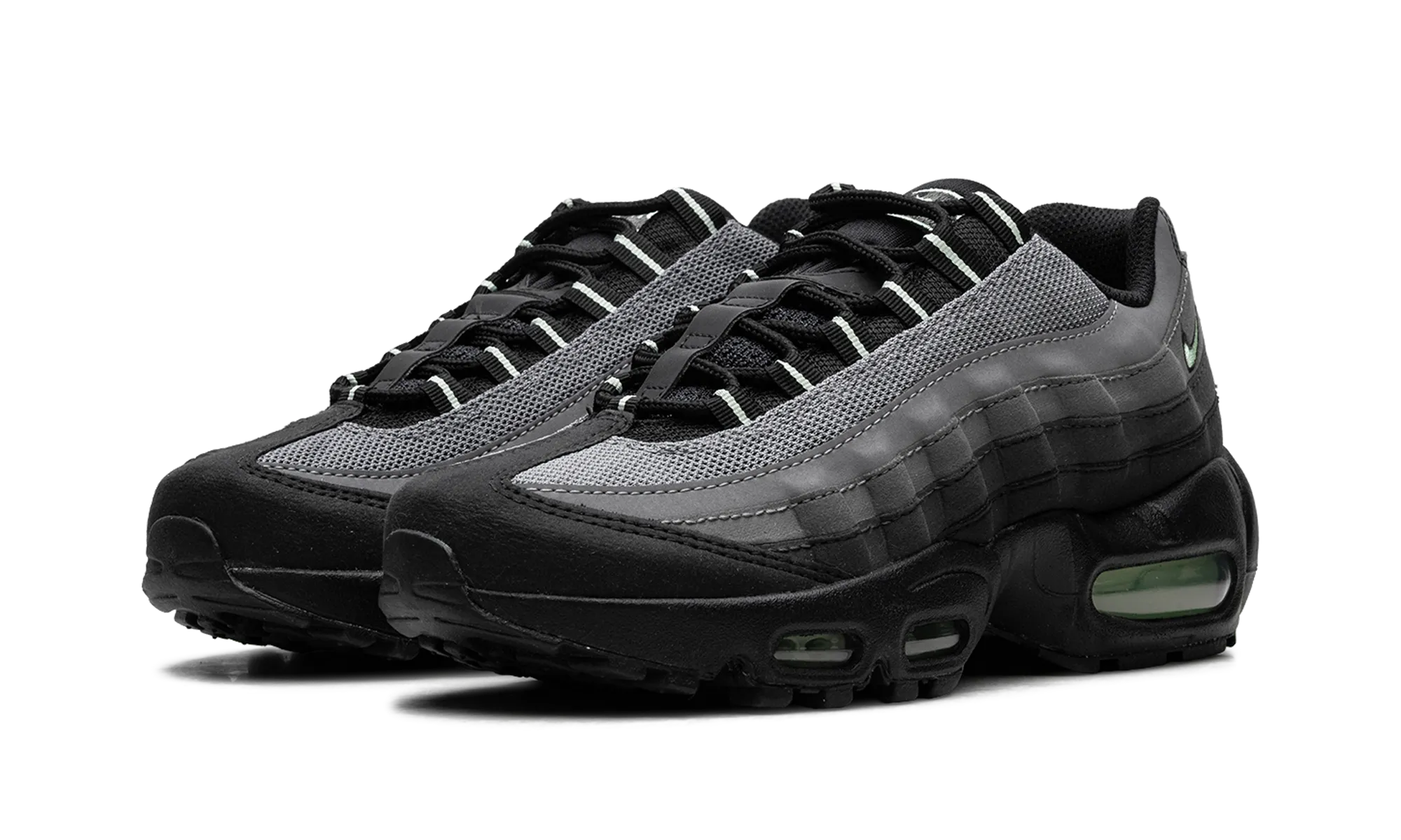 running in cloudy weather shoes Air Max 95 GS "Vapor Green"