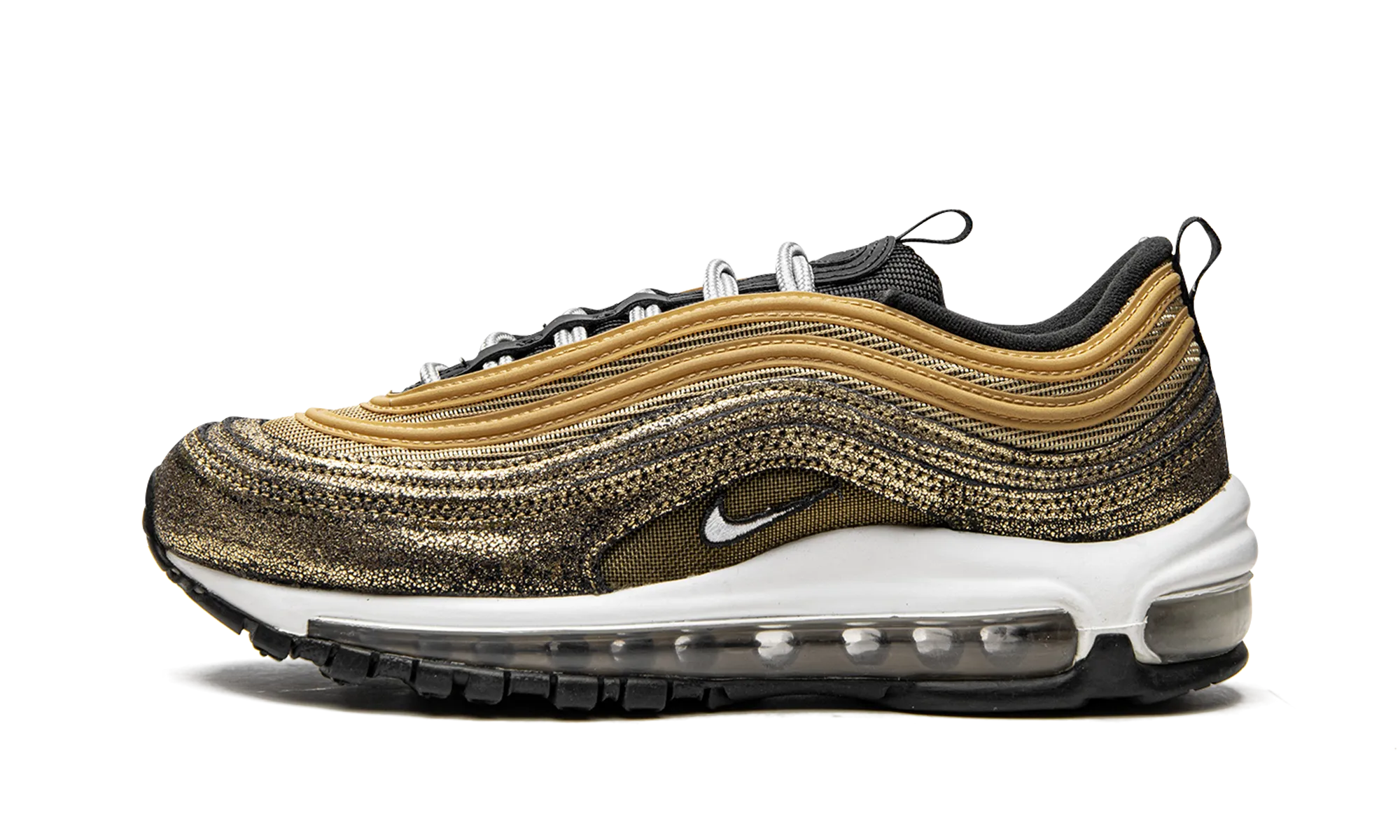 AIR MAX 97 MNS WMNS "Golden Gals" low - arch shoes Back - support