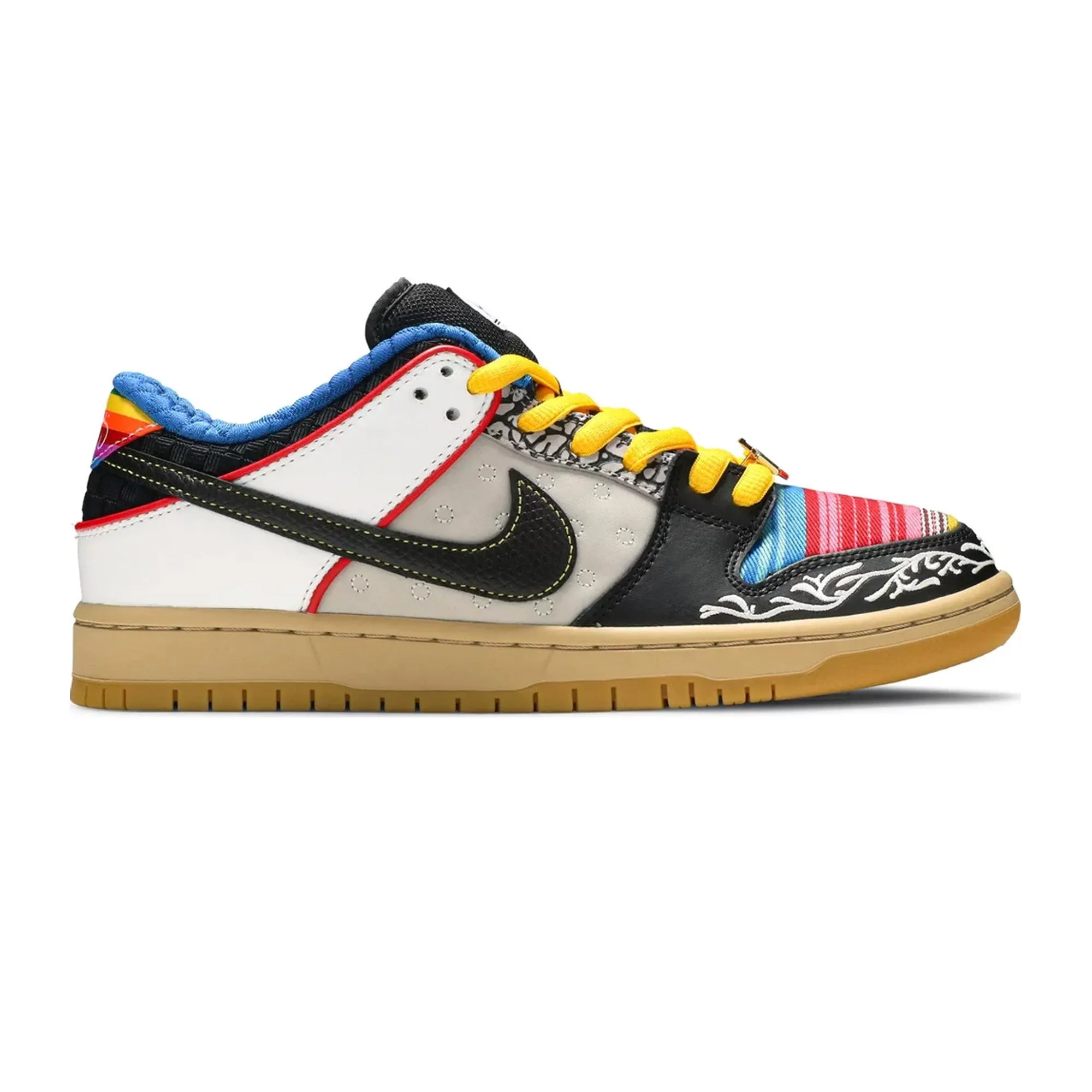 SB Dunk Low 'What The Paul' (2021) Tension Balanced Upper Wide Toe Box Design