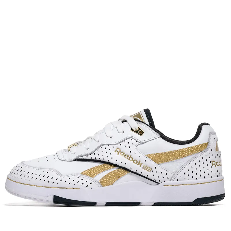 Reebok BB 4000 II - White/Gold Breathable mesh Reactive Ride