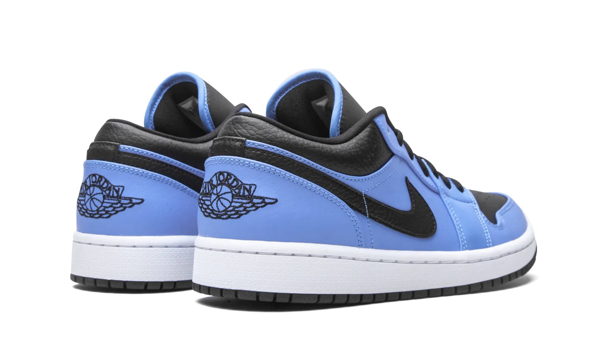 Stitch Down Technique Air Jordan 1 Low "University Blue / Black"