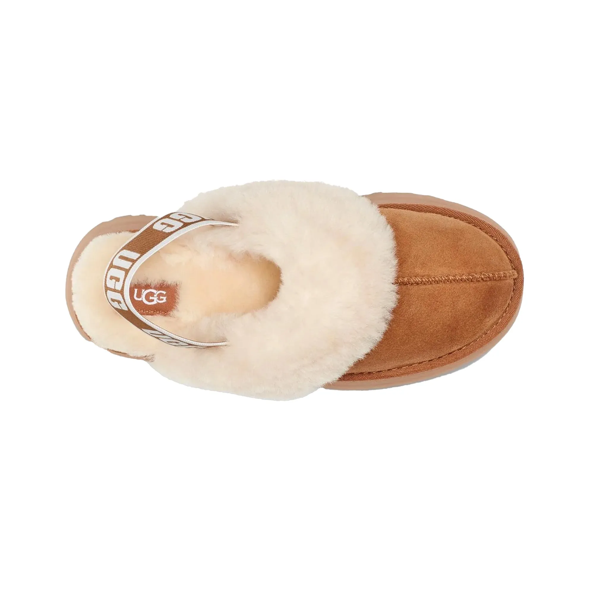 Cozy Step-On UGG Funkette Slipper 'Chestnut' Women's (2025)