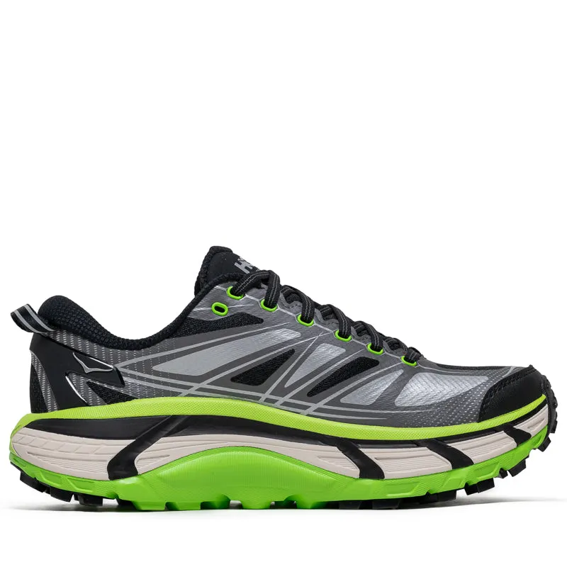 Busy Days Lean Build Hoka U Mafate Speed 2 - Black/Electric Green