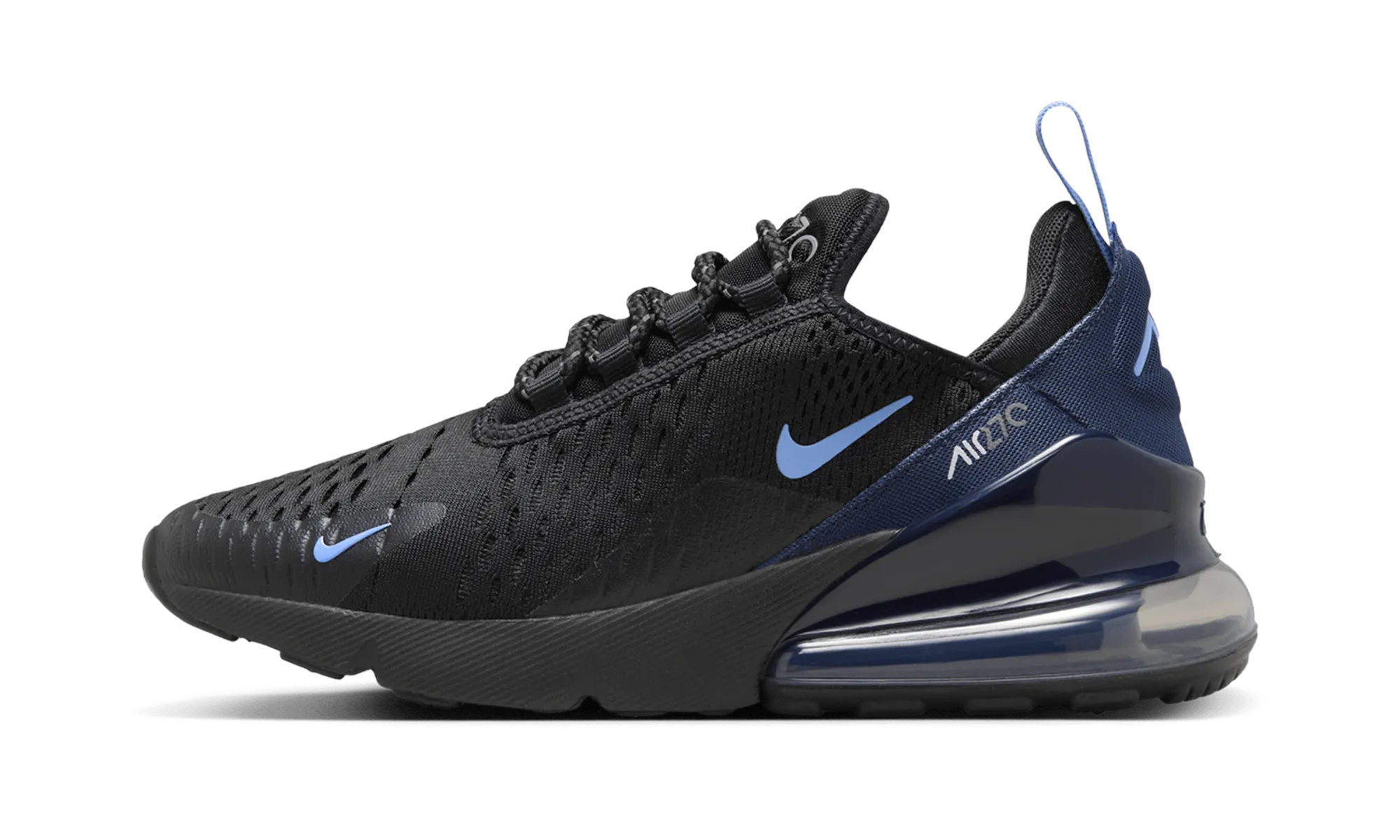 Air Max 270 "Black Royal Midnight Navy" FlexibleMidsole