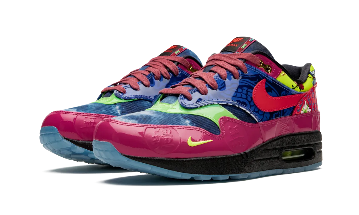 running on track men's style Air Max 1 "Chinese New Year - Longevity"