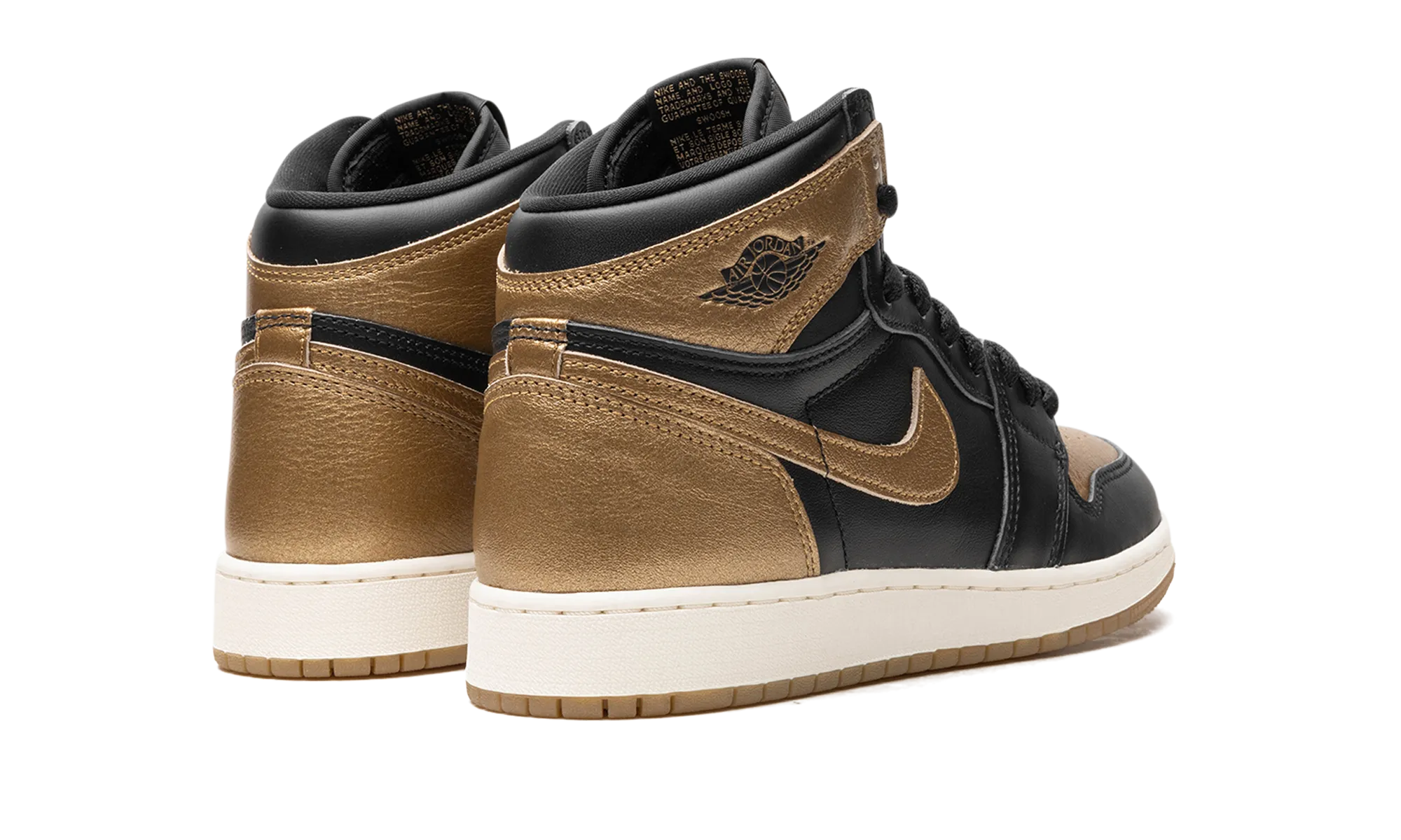 Air Jordan 1 GS "Black Metallic Gold" StreamlinedDesign School Ready