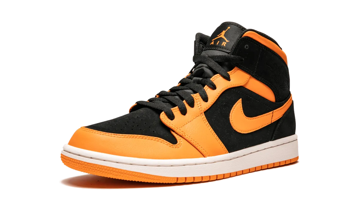 Bounce Back Tech Walking Air Jordan 1 Mid "Orange Peel"