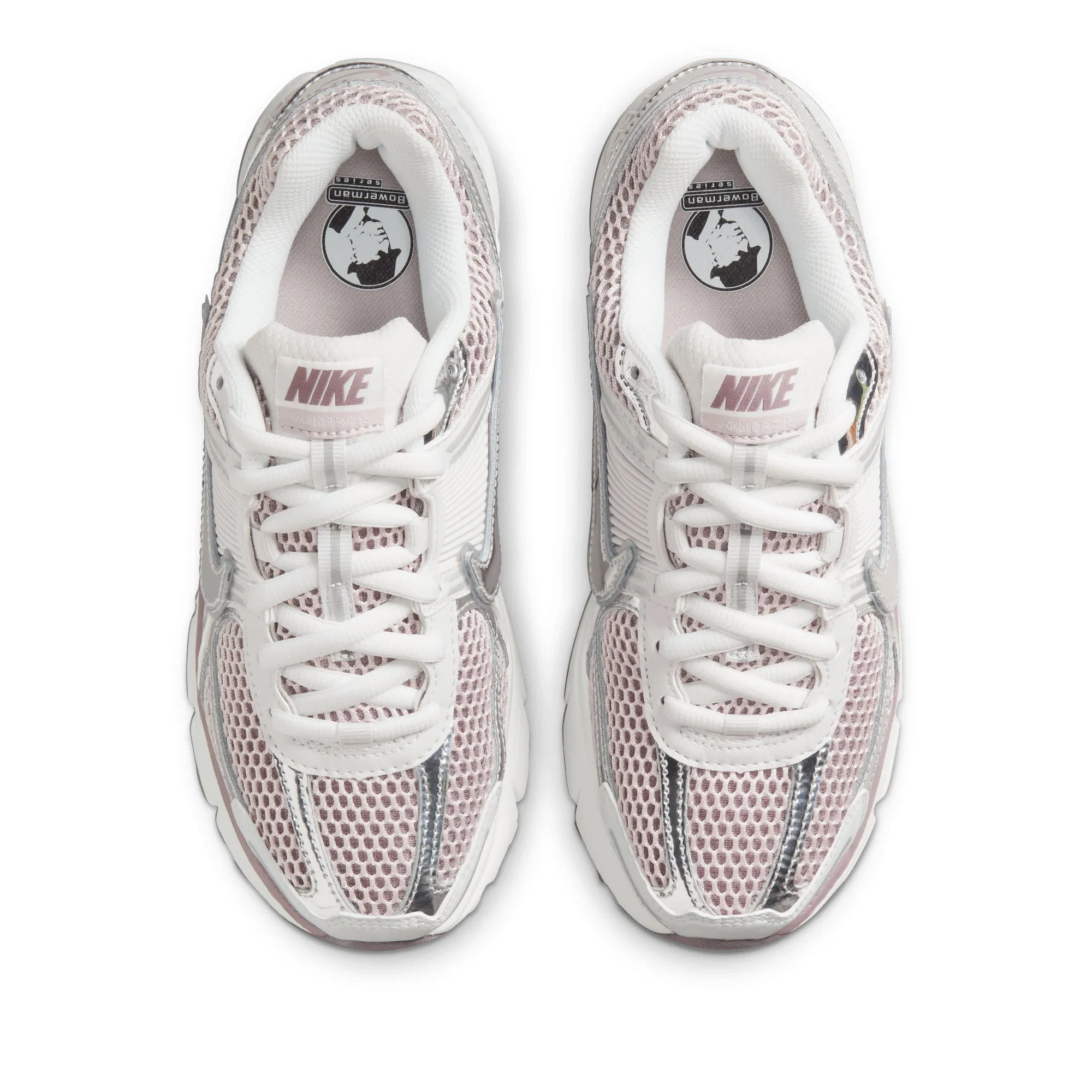 Women's Nike Zoom Vomero 5 - Vast Grey/Metallic Silver Walk Light Step Easy