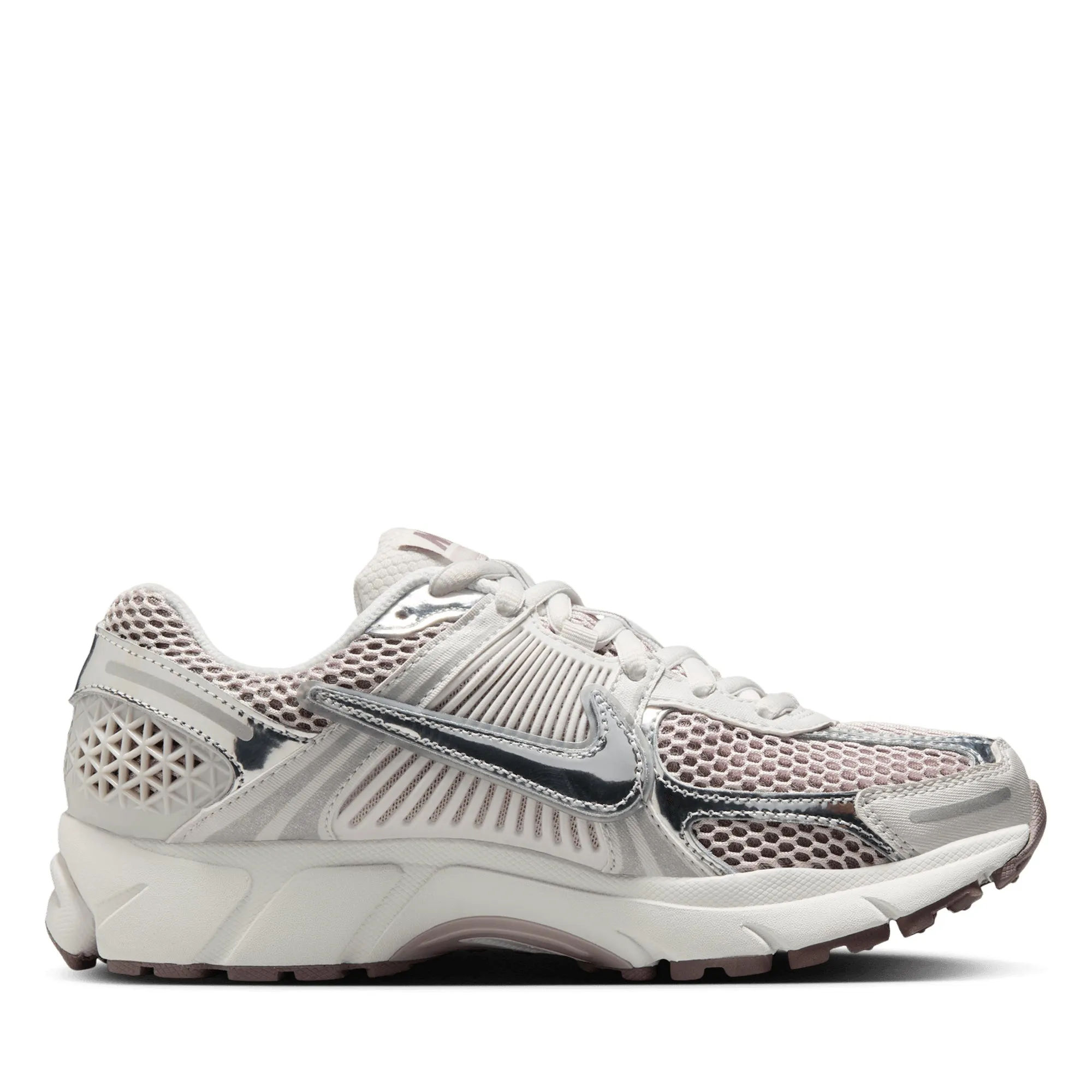 Women's Nike Zoom Vomero 5 - Vast Grey/Metallic Silver High   Top Long Wear
