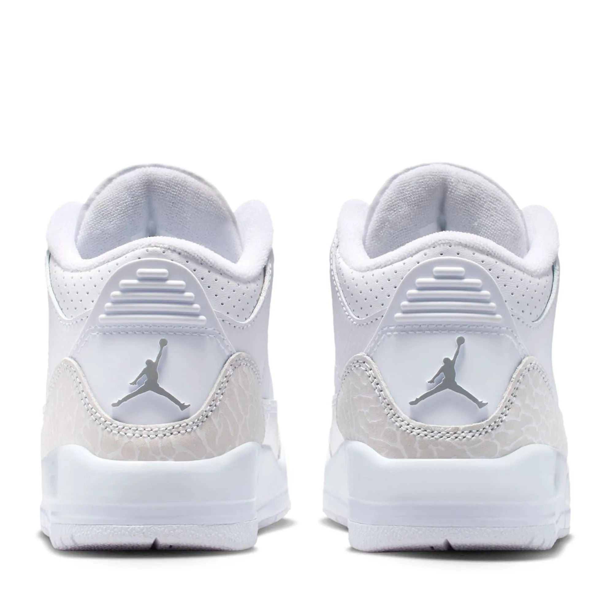 Flexible Chassis Structured ease Jordan 3 Retro 'Pure Money' (PS) - White/Metallic Silver