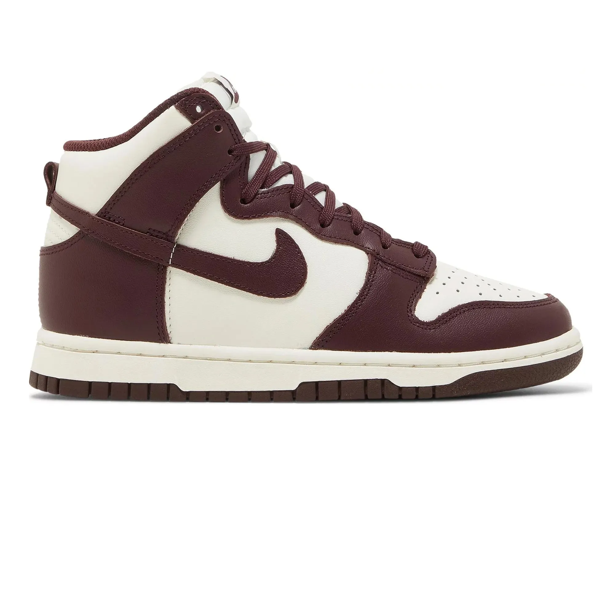 Nike Dunk High 'Burgundy Crush' Women's (2022) Sidewalk Ready Relax Fit