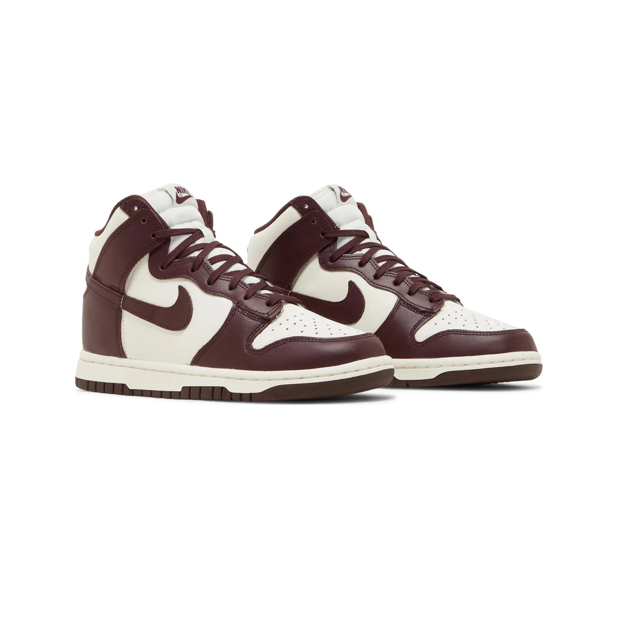 Nike Dunk High 'Burgundy Crush' Women's (2022) Smart Motion Hyperlock Heel Cage