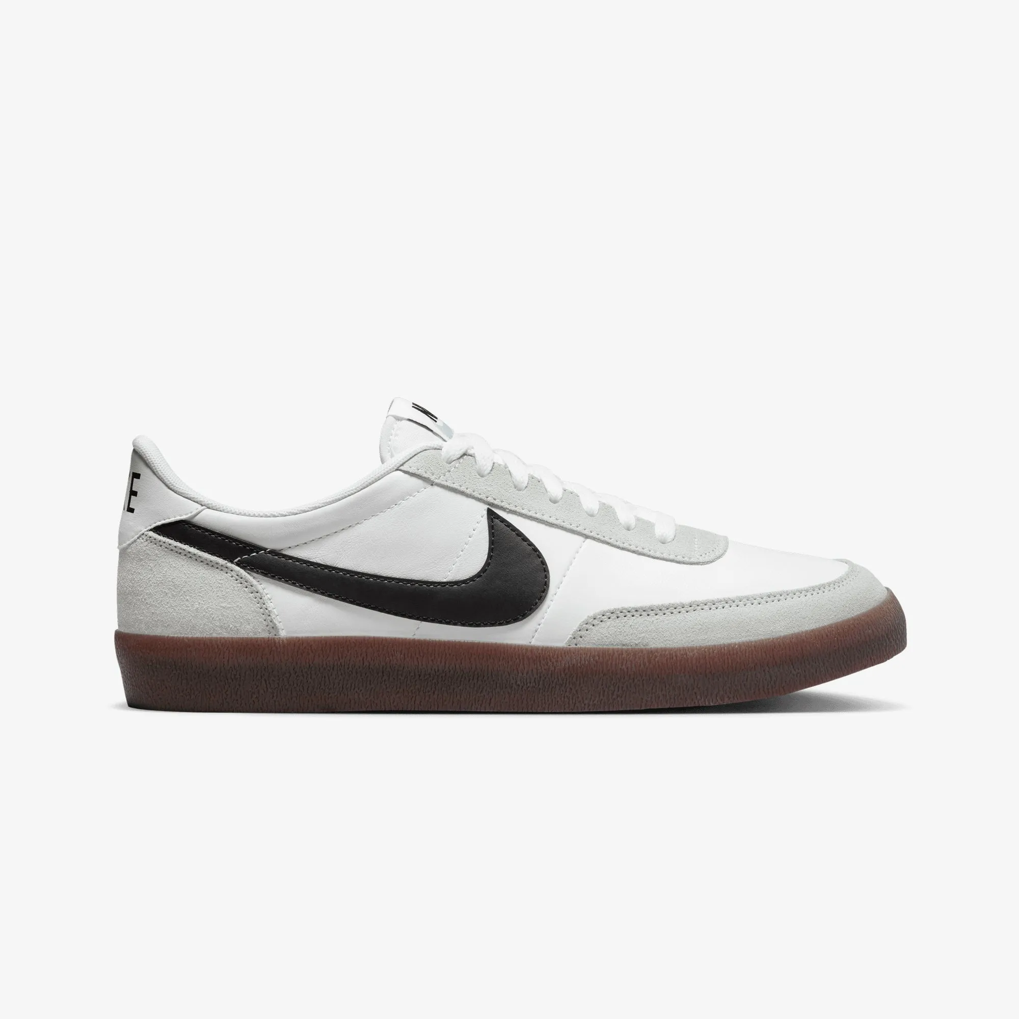 Lightweight TPU Frame NIKE | KILLSHOT 2 LEATHER { WHITE/BLACK-LIGHT SILVER-GUM DARK BROWN