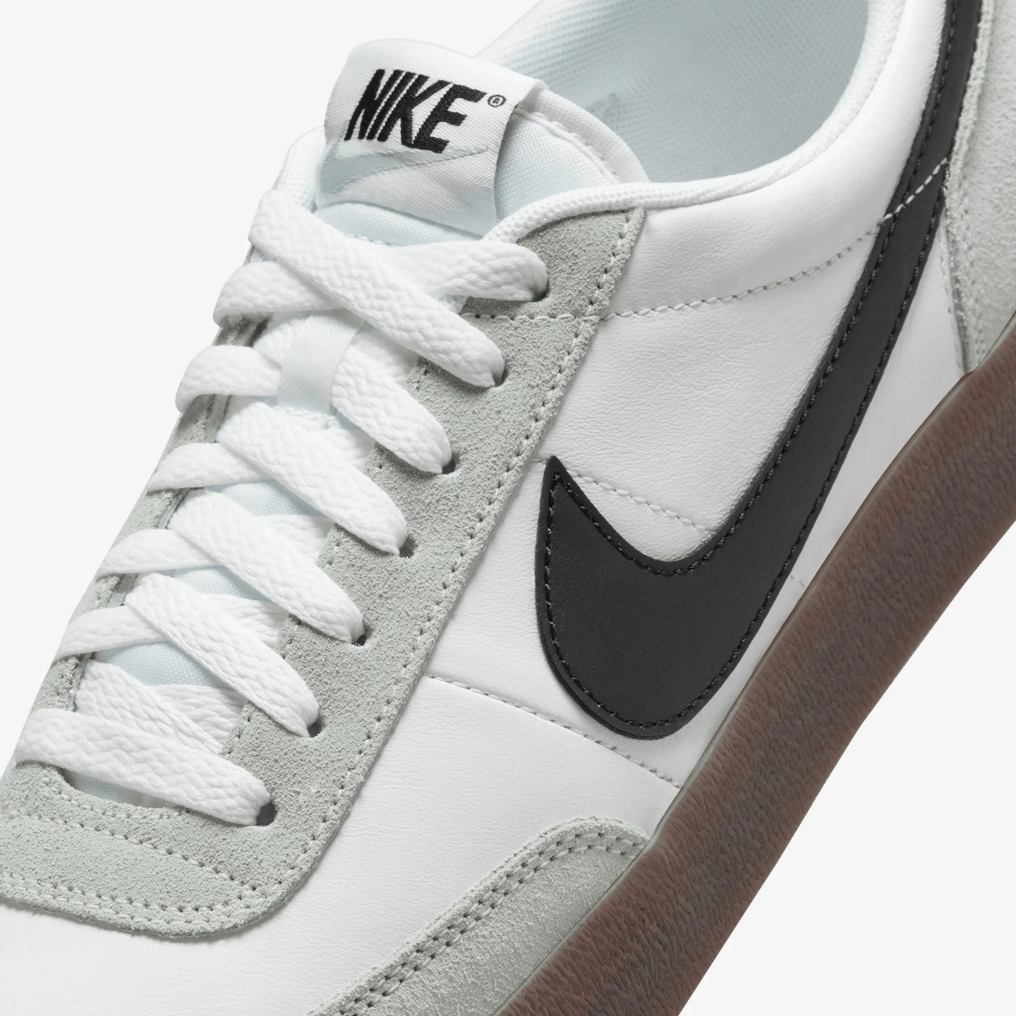 NIKE | KILLSHOT 2 LEATHER { WHITE/BLACK-LIGHT SILVER-GUM DARK BROWN Hyper Compression