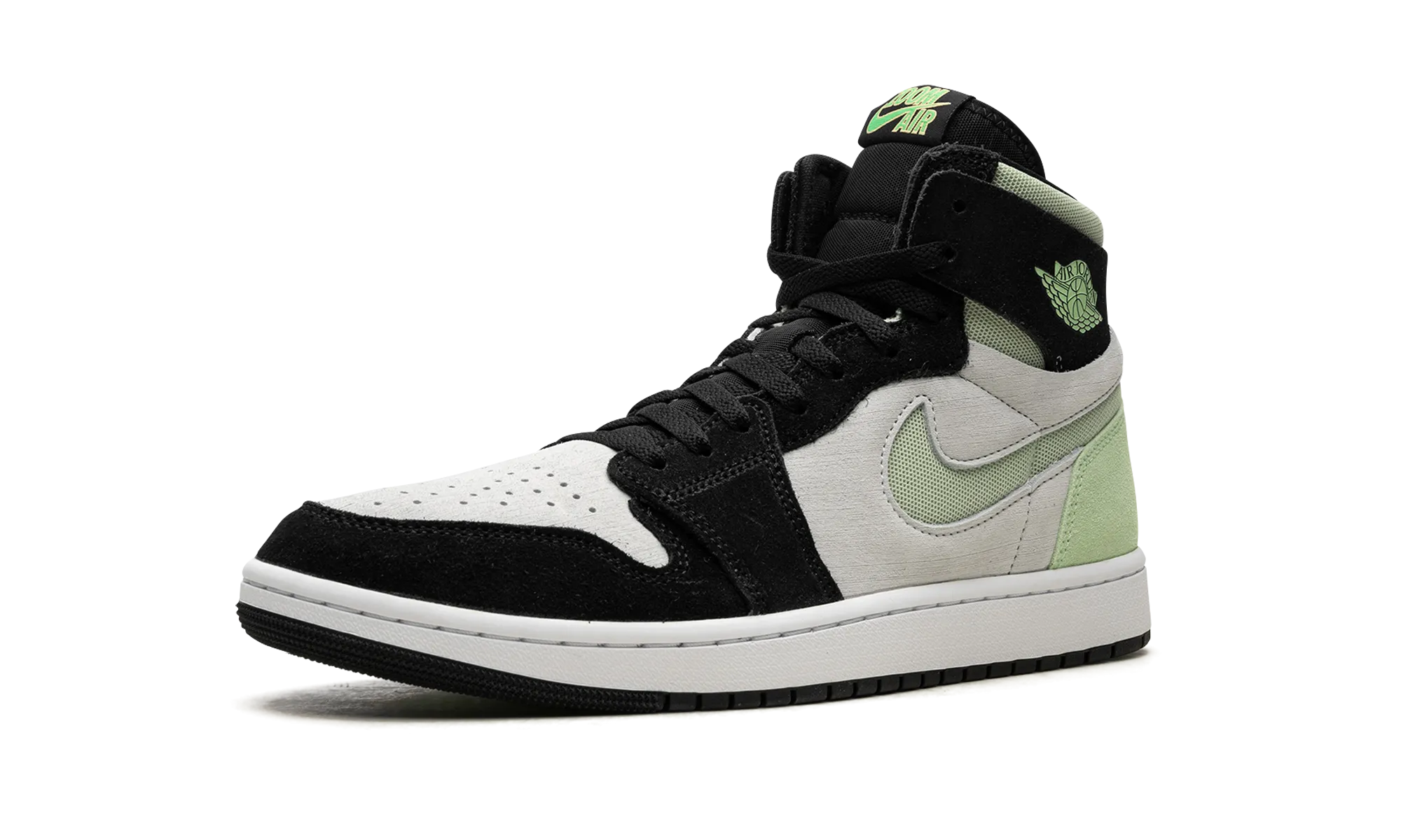 Air Jordan 1 Zoom CMFT 2 "Honeydew" Layered silhouette Street Wear