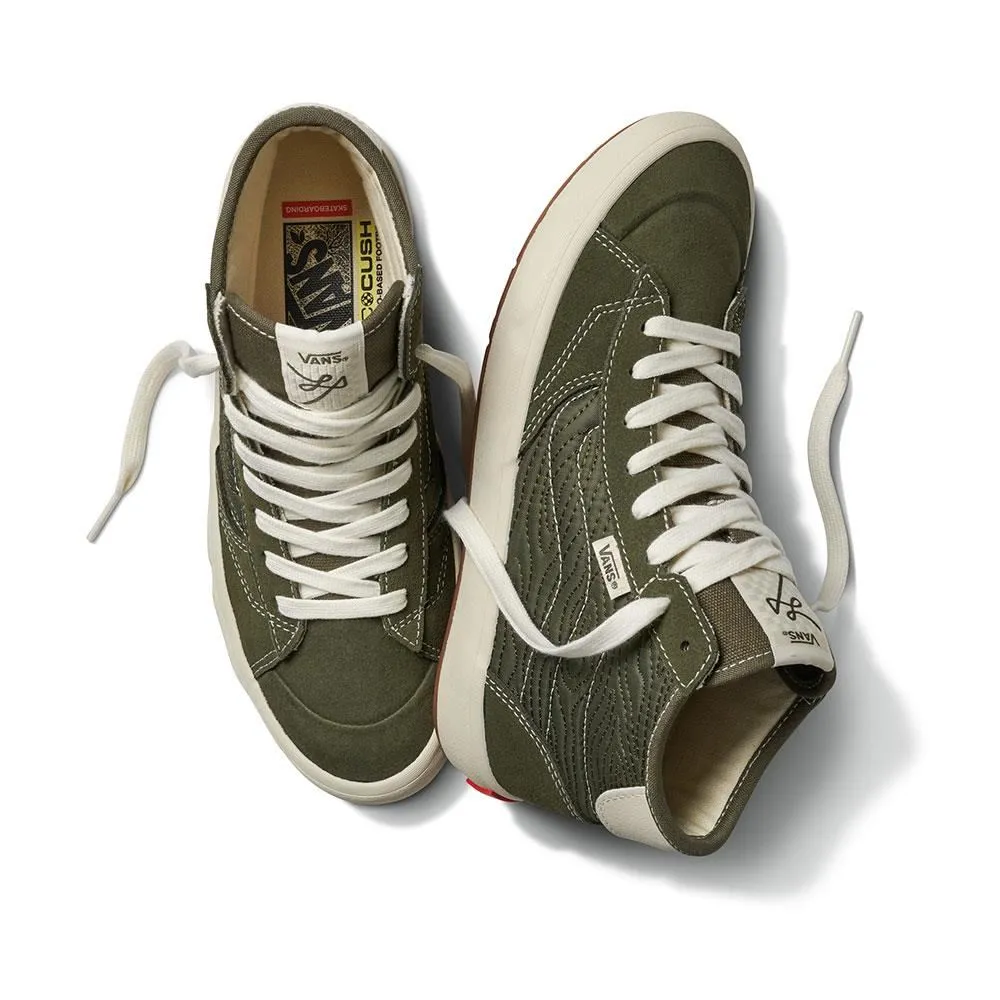 Vans The Lizzie Quilted - Graper Leaf Canvas Material