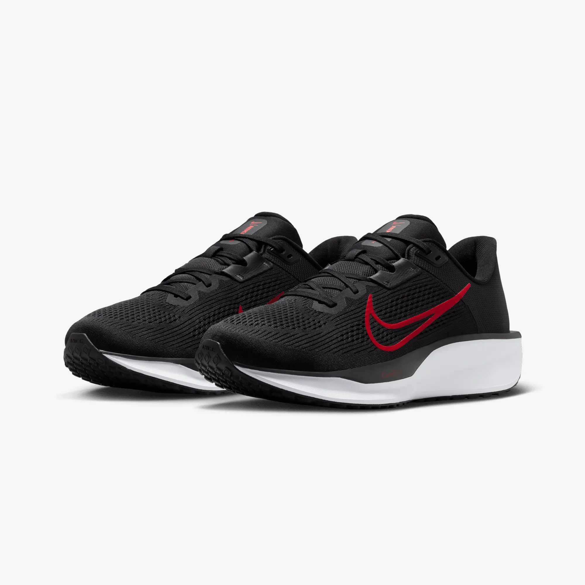 Nike | QUEST 6 { BLACK/UNIVERSITY RED-WHITE All Activity