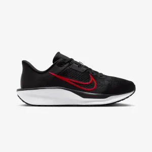 Nike | QUEST 6 { BLACK/UNIVERSITY RED-WHITE Quick Wear