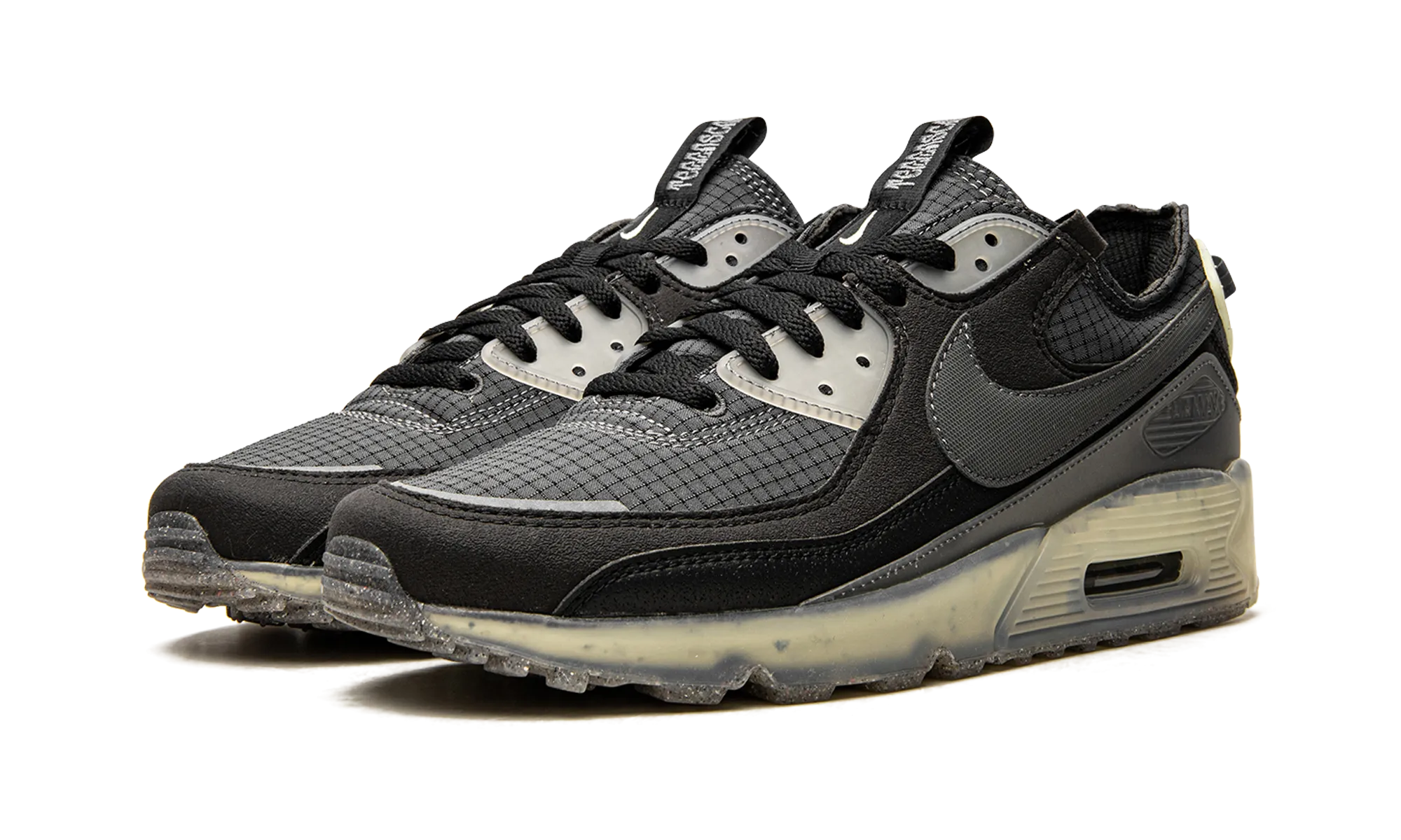 Air Max 90 Terrascape "Black Lime Ice" trail - running - shoes heel - hugging