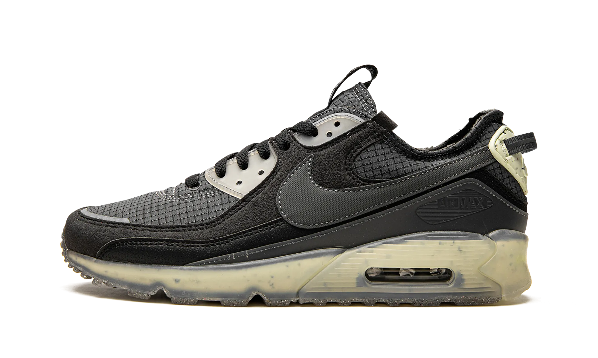 Air Max 90 Terrascape "Black Lime Ice" motion - control running shoes