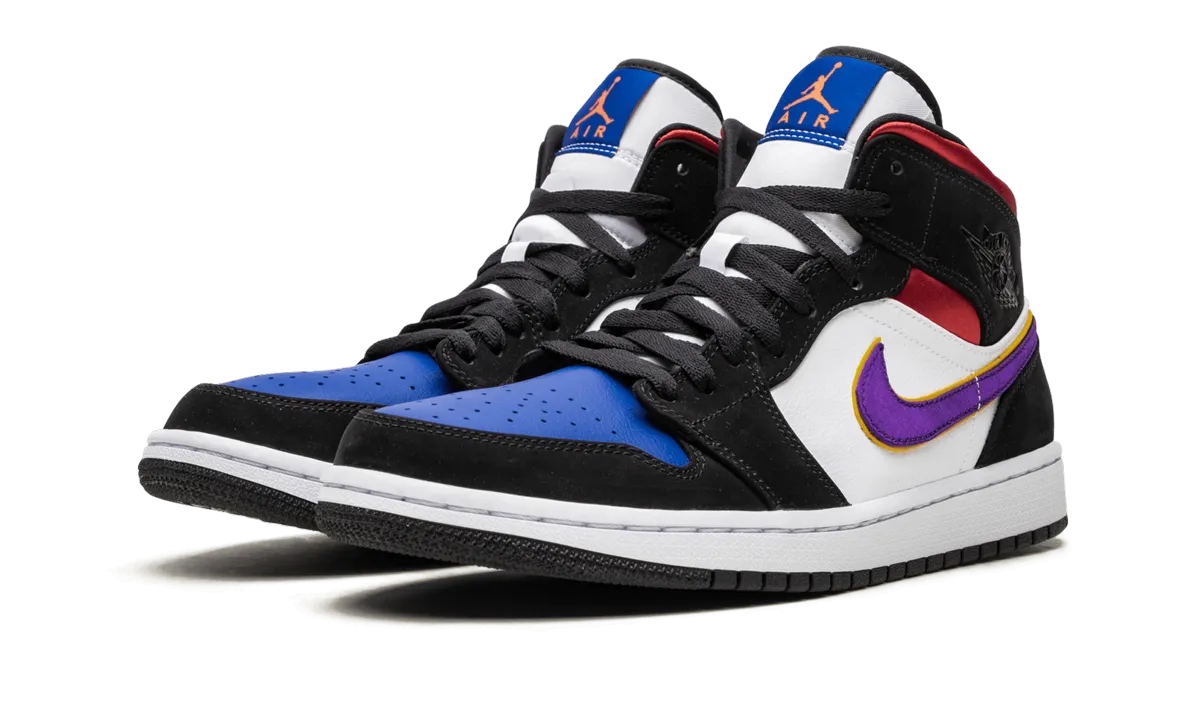 Air Jordan 1 Mid "Lakers Top 3" Fast Steps