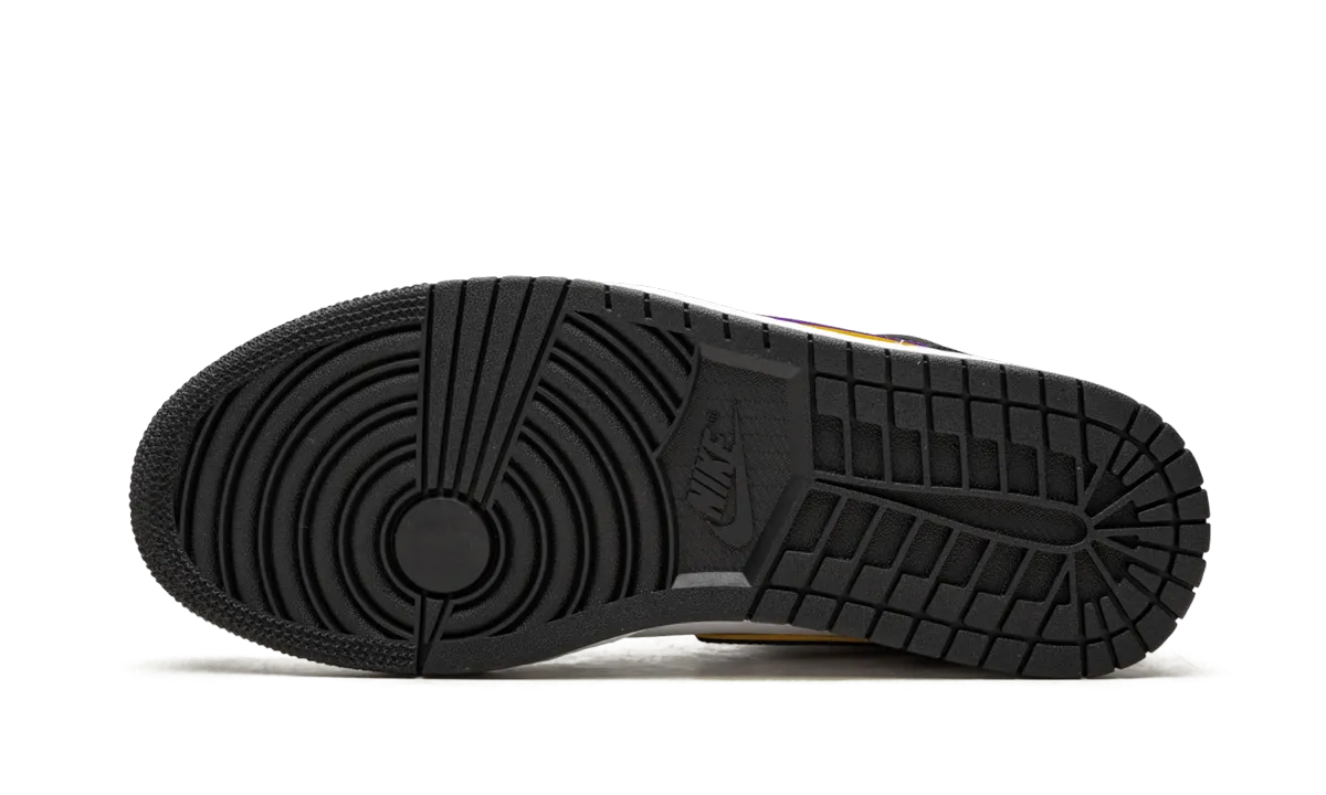 Reinforced Heel Counter Air Jordan 1 Mid "Lakers Top 3"