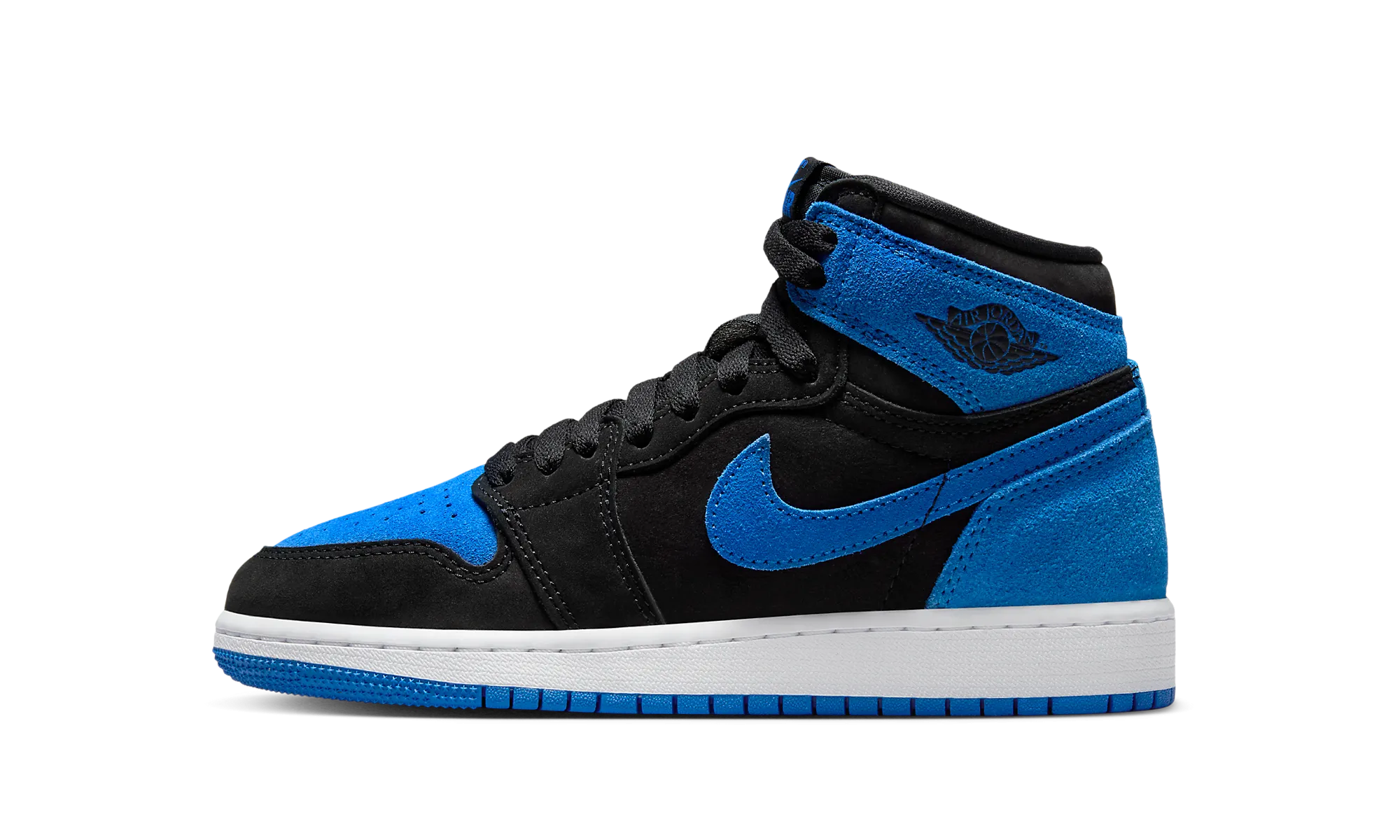 Air Jordan 1 High OG GS "Royal Reimagined" Optimal Flexibility