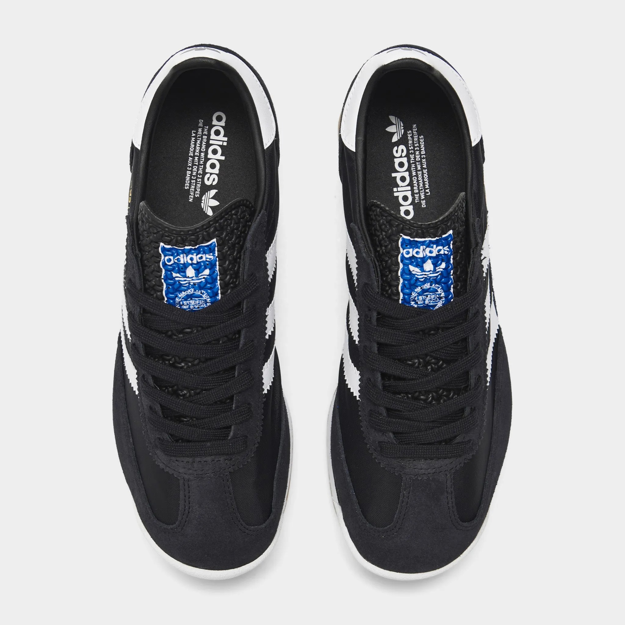 adidas Juniors' SL 72 Core Black / Footwear White - Blue Sustainable Footwear Technology