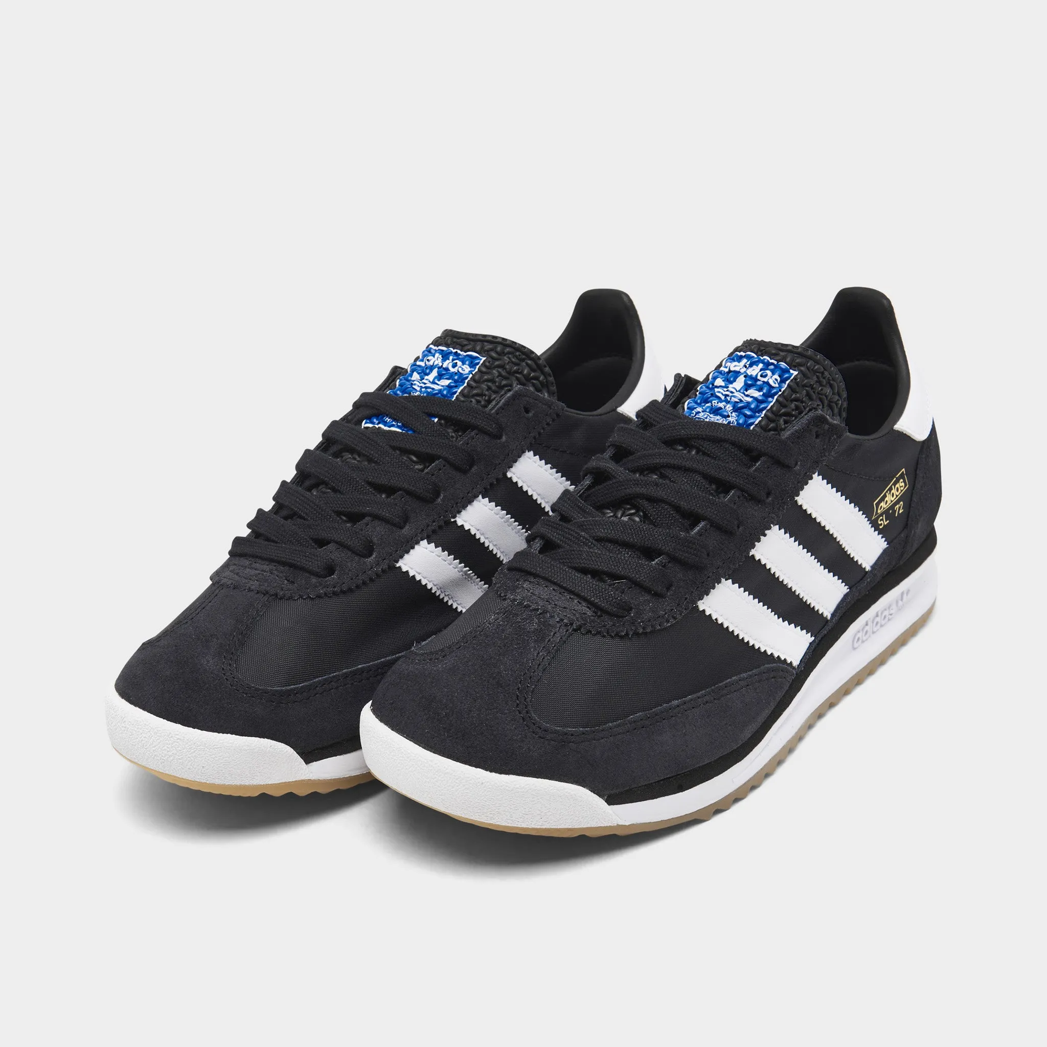 adidas Juniors' SL 72 Core Black / Footwear White - Blue Shock-absorbent flexibility Work Travel