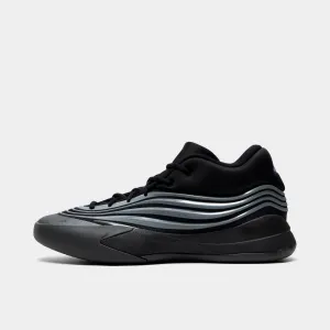Orthopedic Comfort Low Impact adidas Dame X Black / Iron Mountain - Lucky Blue