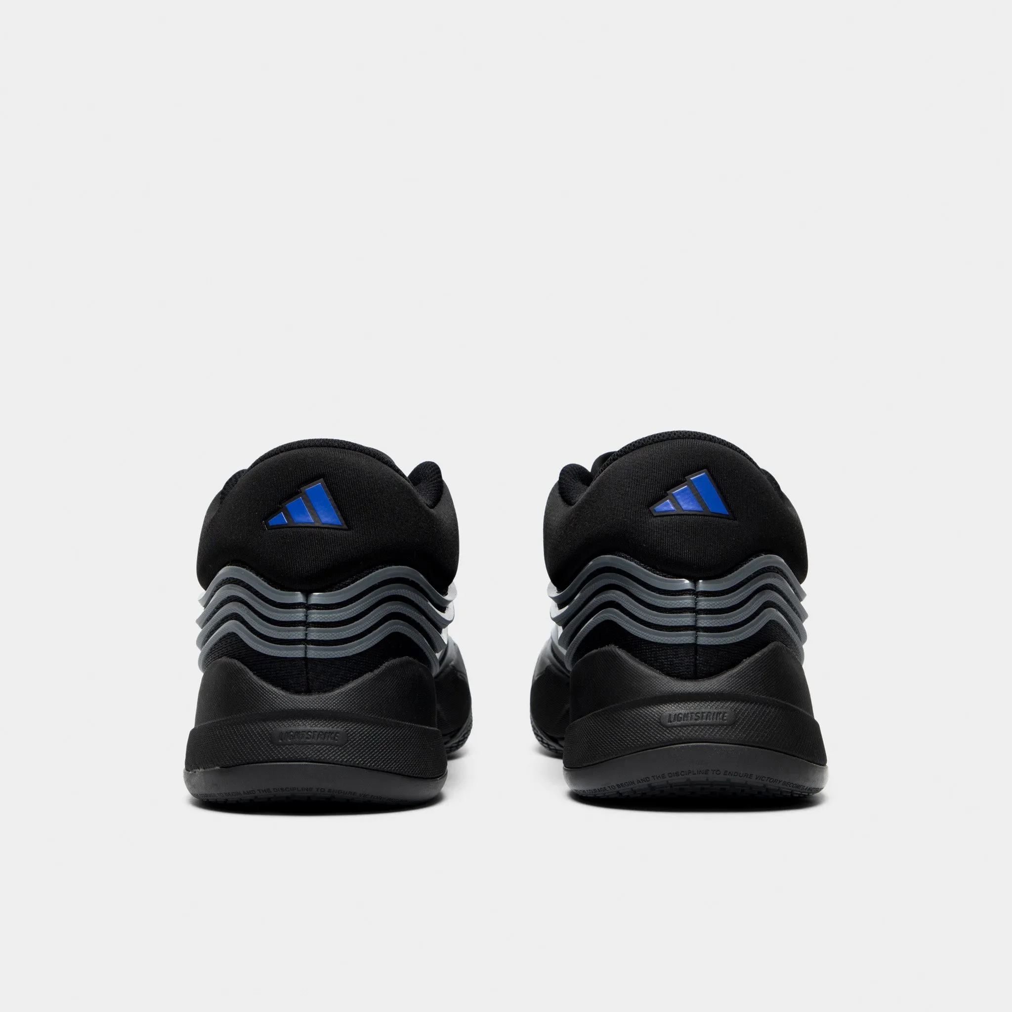 Eco Friendly Upper adidas Dame X Black / Iron Mountain - Lucky Blue