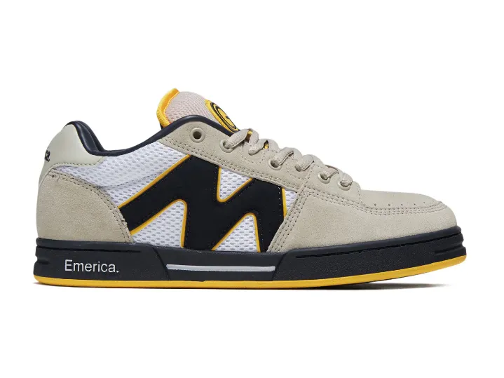 Stacked Heel Emerica OG-1 Skateshop Day LTD Tan/ Navy Shoes