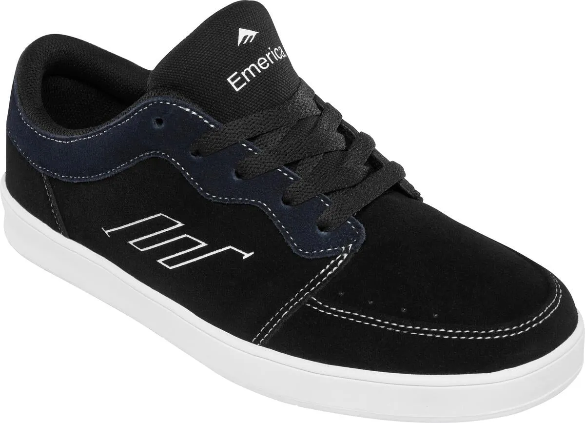 Emerica Quentin G6 Leabres Colorway Black/Navy Shoes Stream Hike Day To Night
