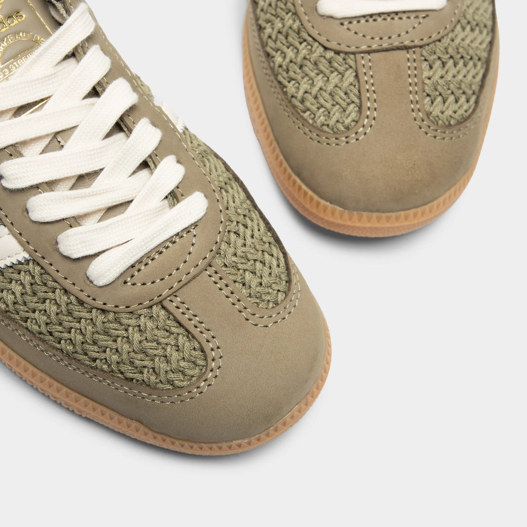 adidas Women's Samba OG Orbit Green / Cream White - Gum Outdoor Feel
