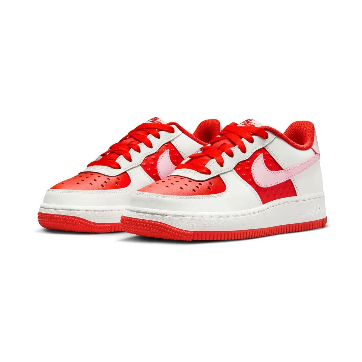 Nike Air Force 1 'Valentine's Day' Big Kids' Shoes Urban Trail Street Style