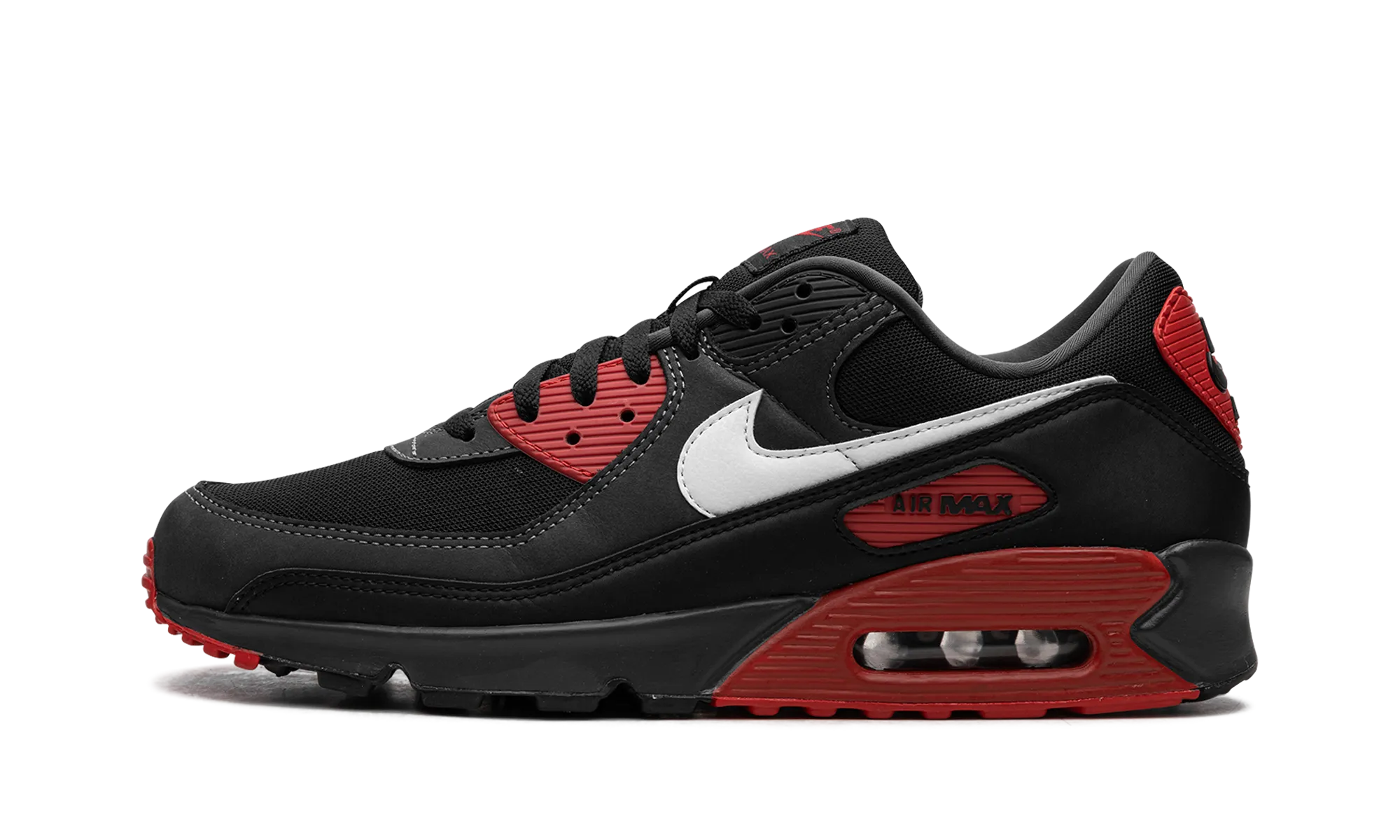 Air Max 90 "Black / Red" park - running shoes running shoes for advanced runners