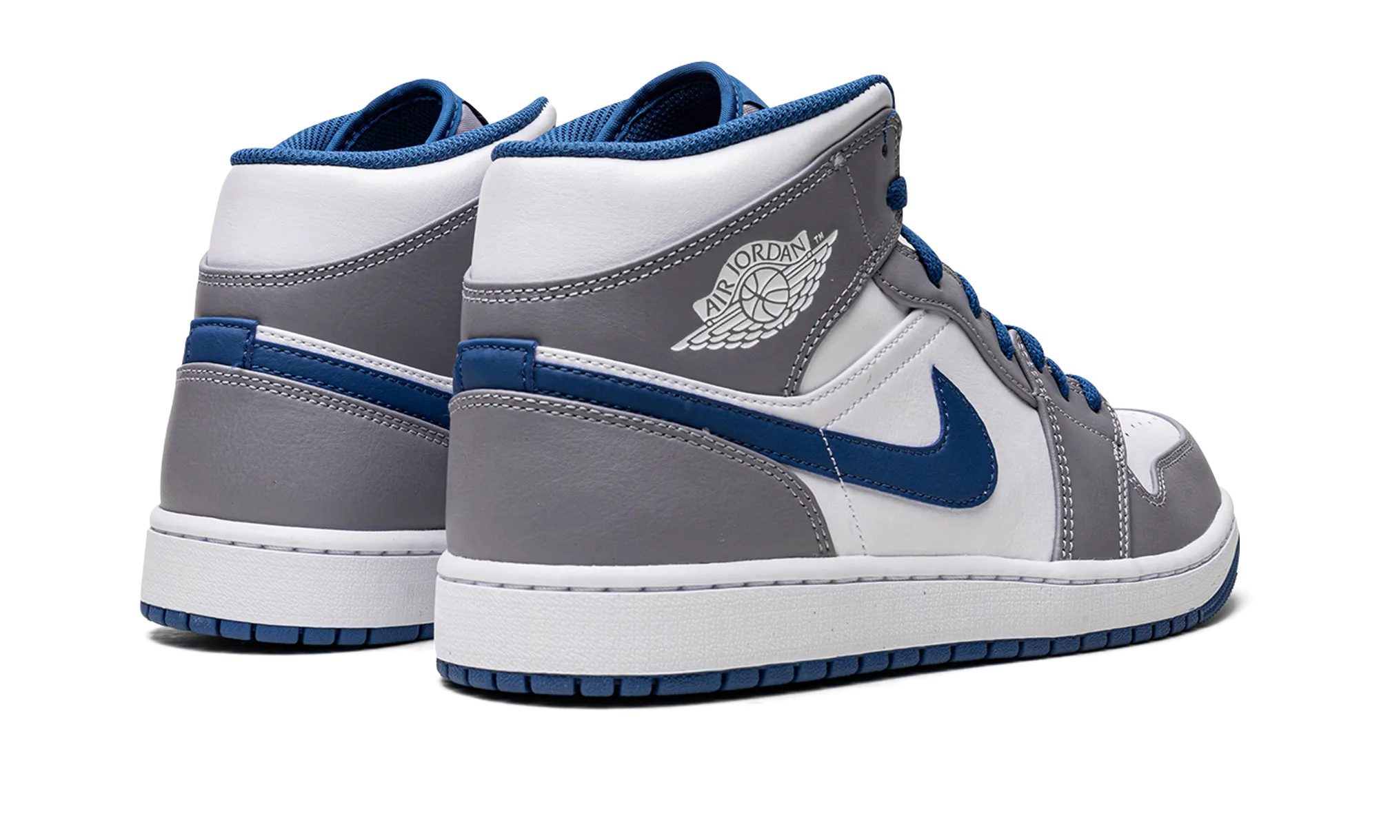 Everyday Life Water Resistant Material Air Jordan 1 Mid "True Blue"