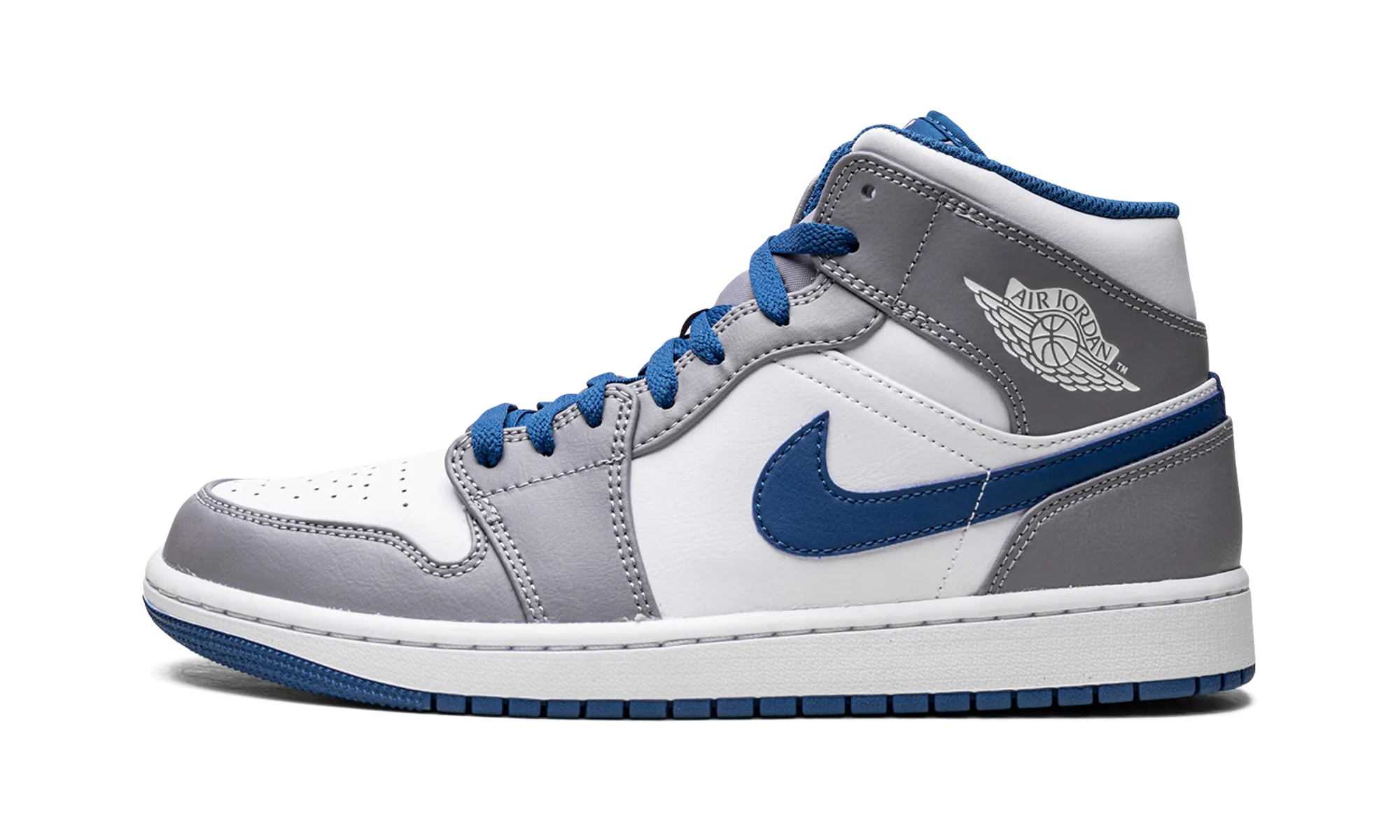 Air Jordan 1 Mid "True Blue" Urban Chic Cushioning Pods